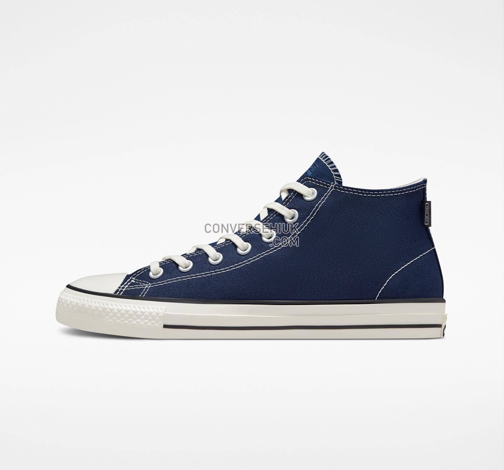 Converse Chuck Taylor All Star Pro Mid Renew Canvas Midnight Navy/Black/Egret A02420C Shoes