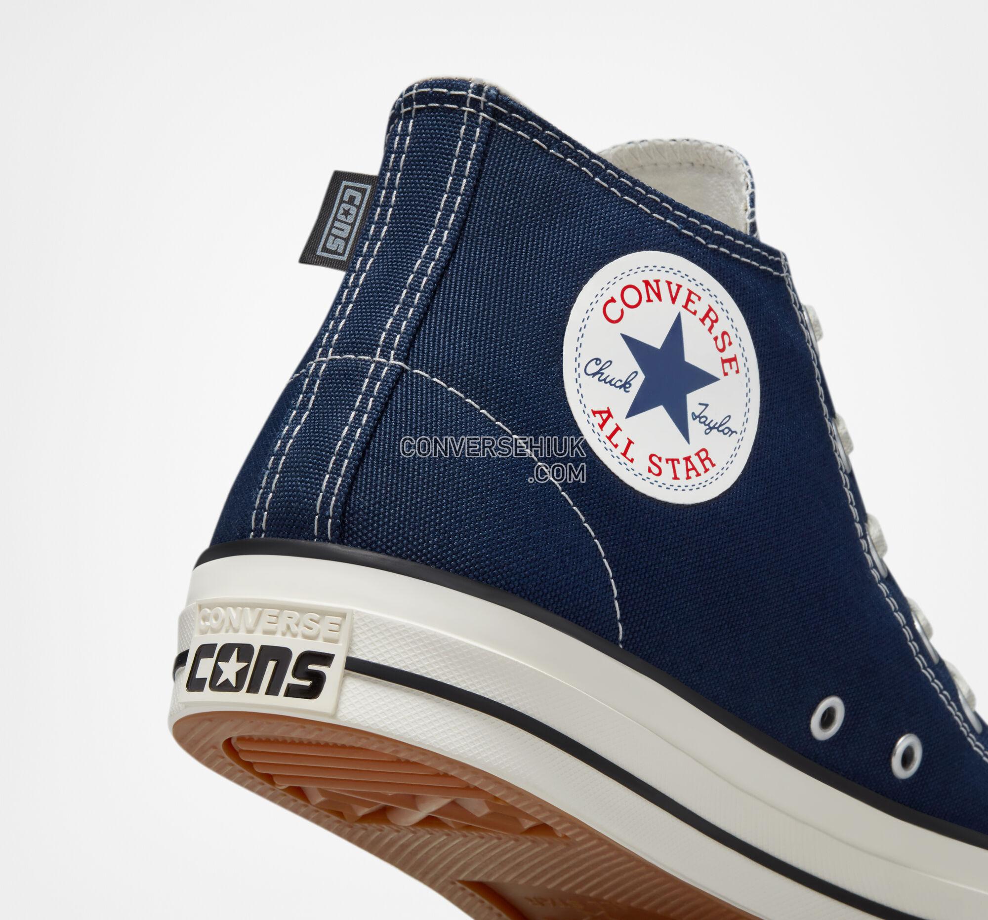 Converse Chuck Taylor All Star Pro Mid Renew Canvas Midnight Navy/Black/Egret A02420C Shoes