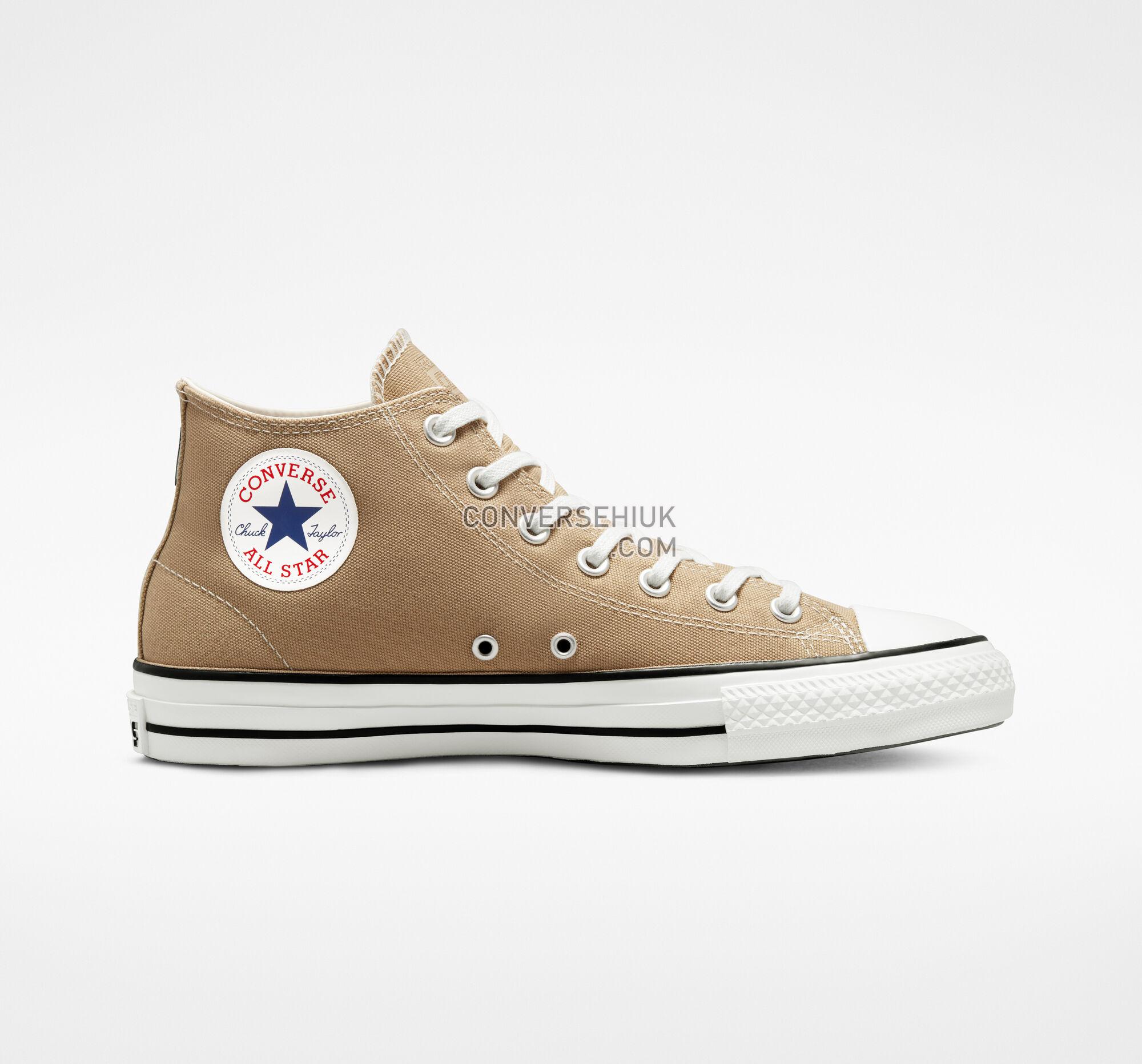 Converse Chuck Taylor All Star Pro Mid Renew Canvas Nomad Khaki/Black/Egret A02419C Shoes