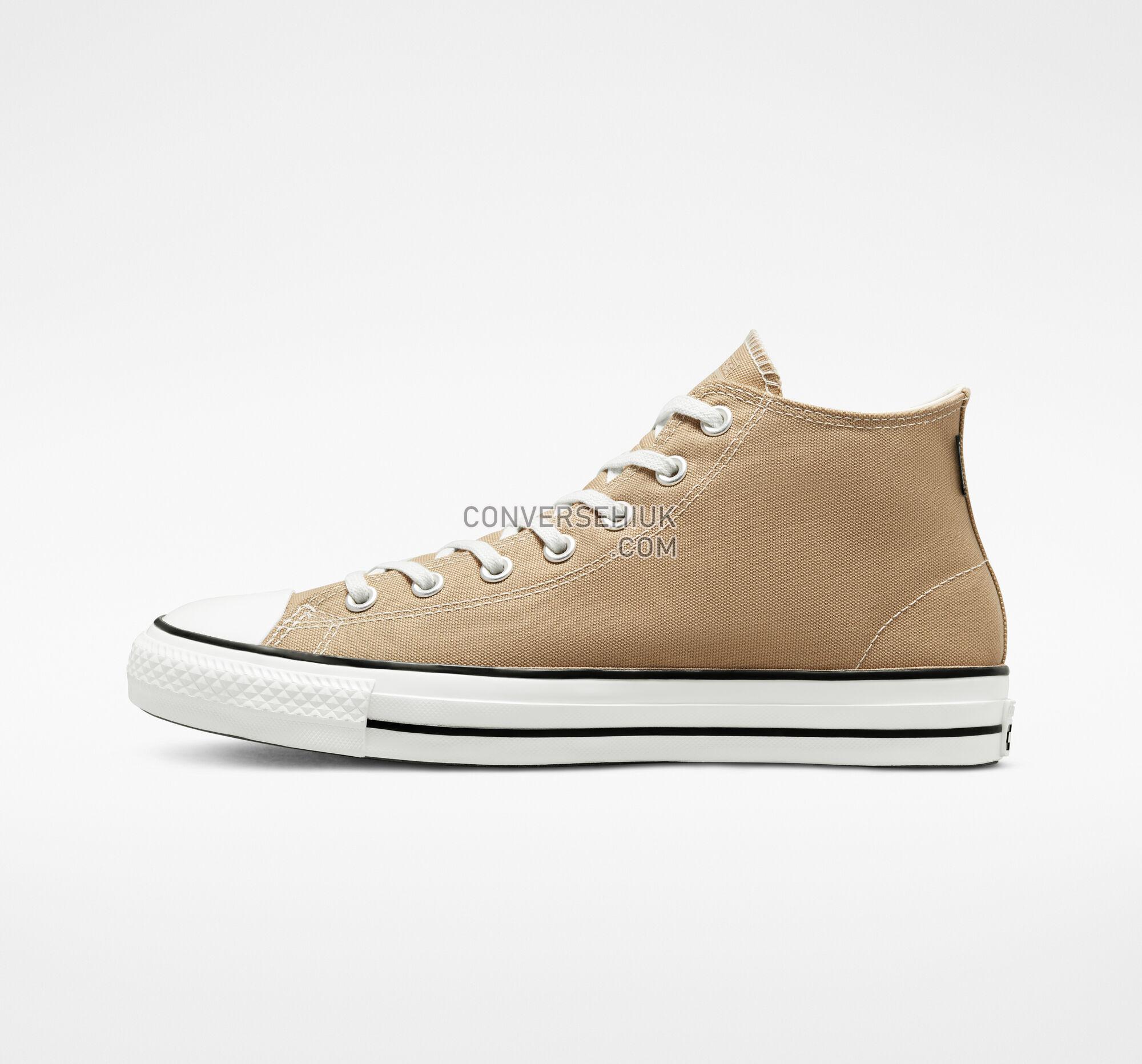 Converse Chuck Taylor All Star Pro Mid Renew Canvas Nomad Khaki/Black/Egret A02419C Shoes