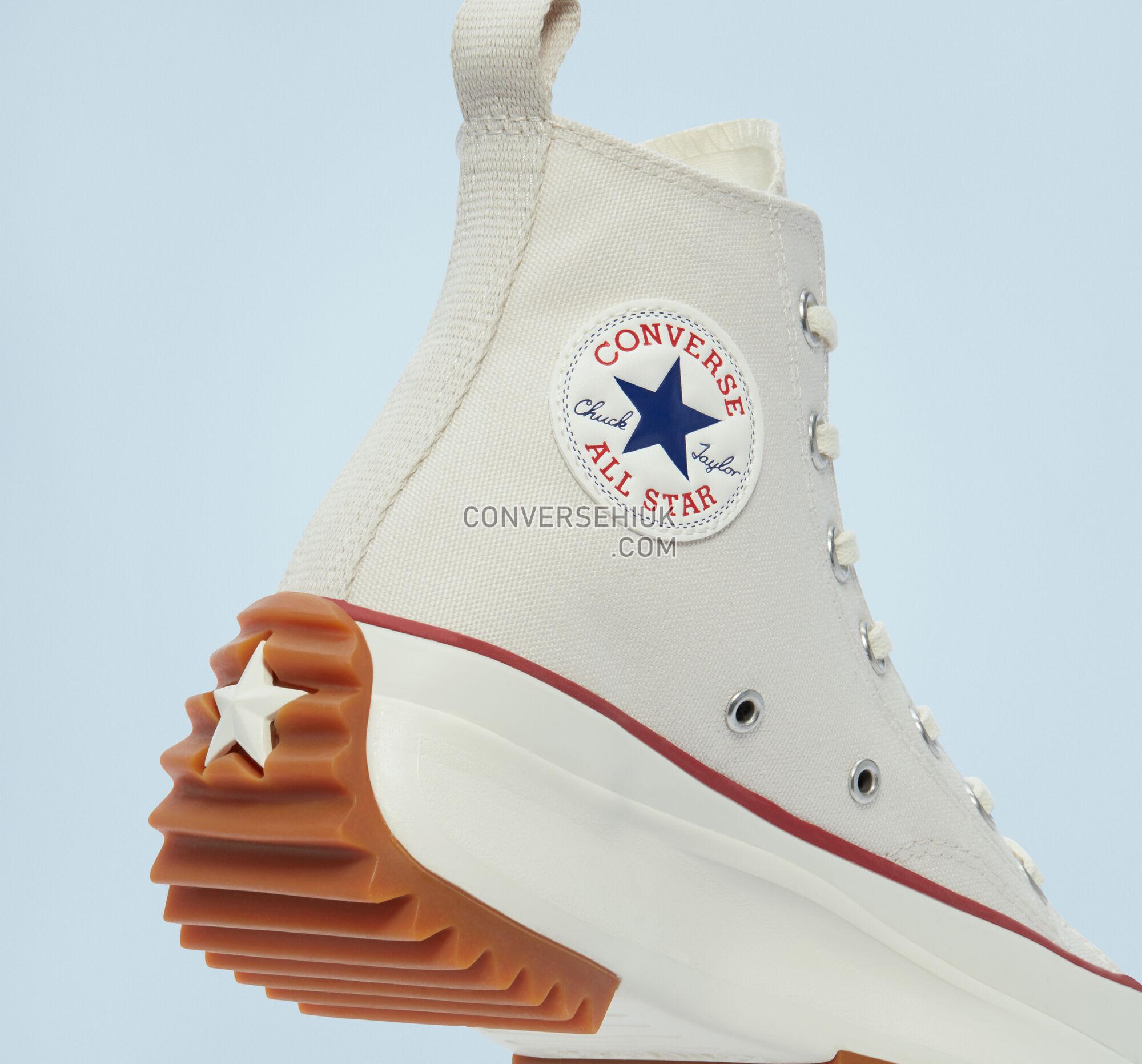 Converse Run Star Hike Platform Canvas Parchment/Egret/Gum Honey 171126C Shoes