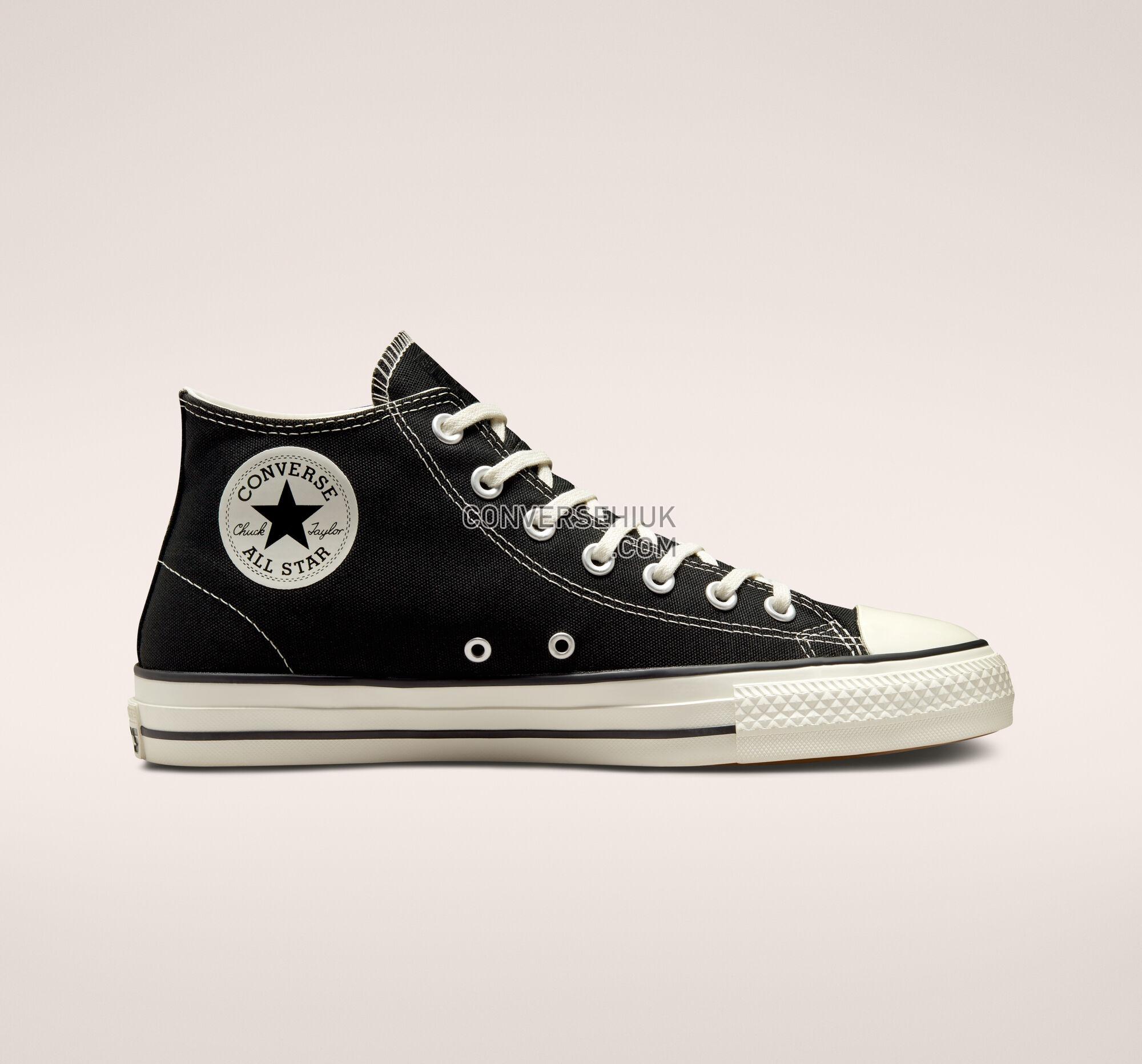 Converse CONS Chuck Taylor All Star Pro Black/Black/Egret A02136C Shoes