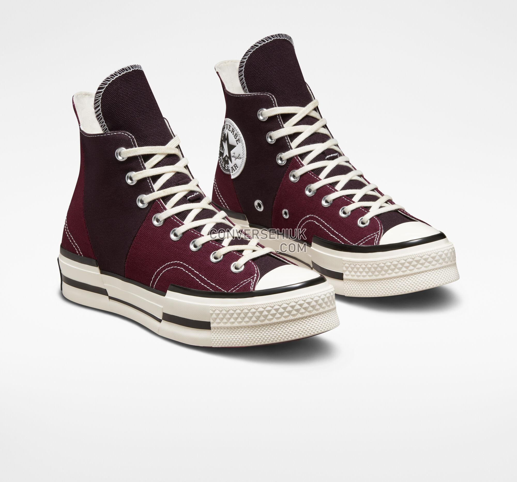 Converse Chuck 70 Plus Dark Beetroot/Egret/Black A01389C Shoes