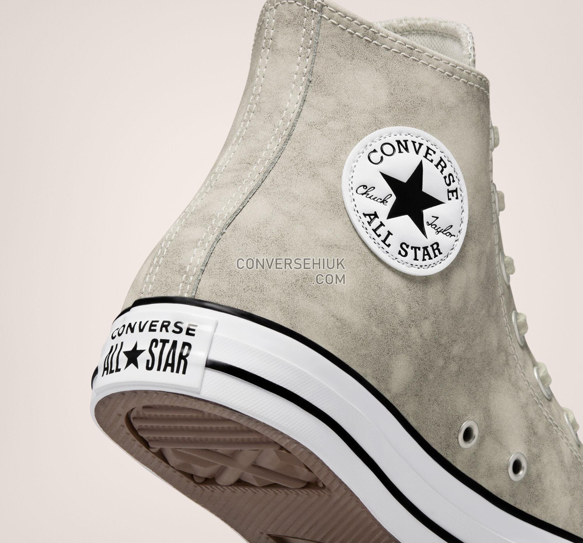 Converse Chuck Taylor All Star Distressed Leather Light Bone/Papyrus A00766C Shoes