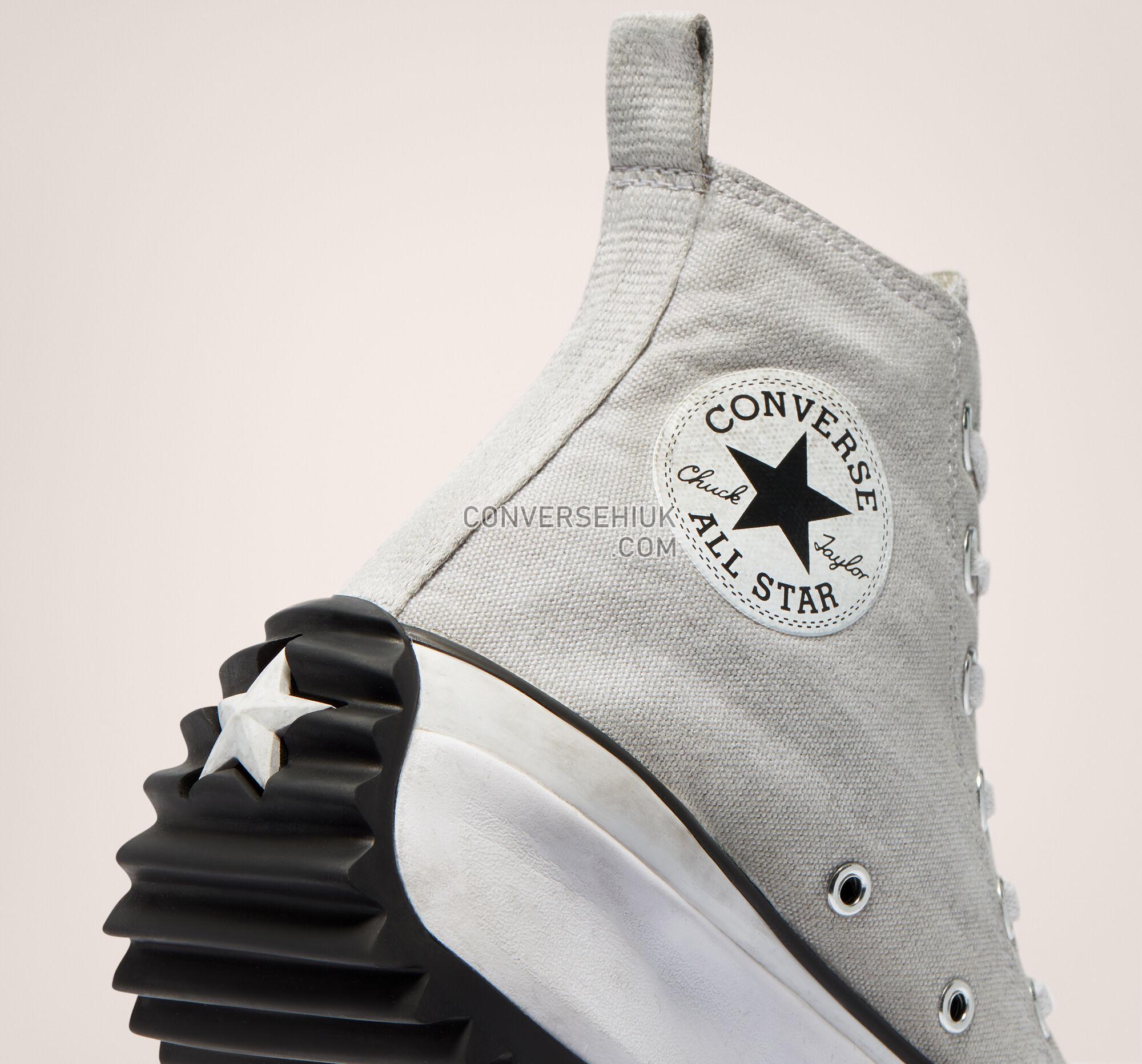 Converse Run Star Hike Platform Smoked Canvas White Light Smoke In 171140C Shoes