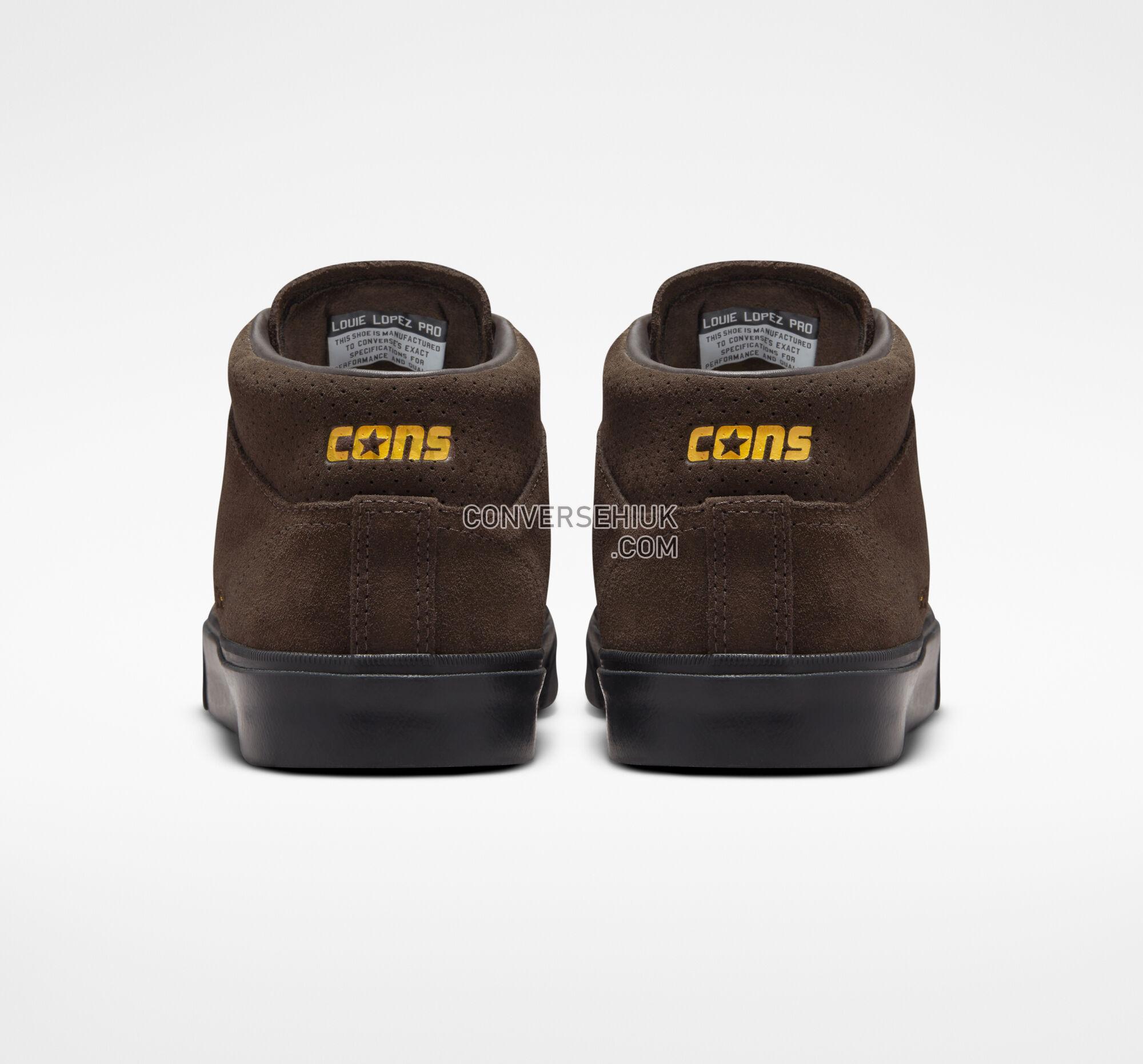 Converse CONS Louie Lopez Pro Velvet Brown/Amarillo/Black A01247C Shoes