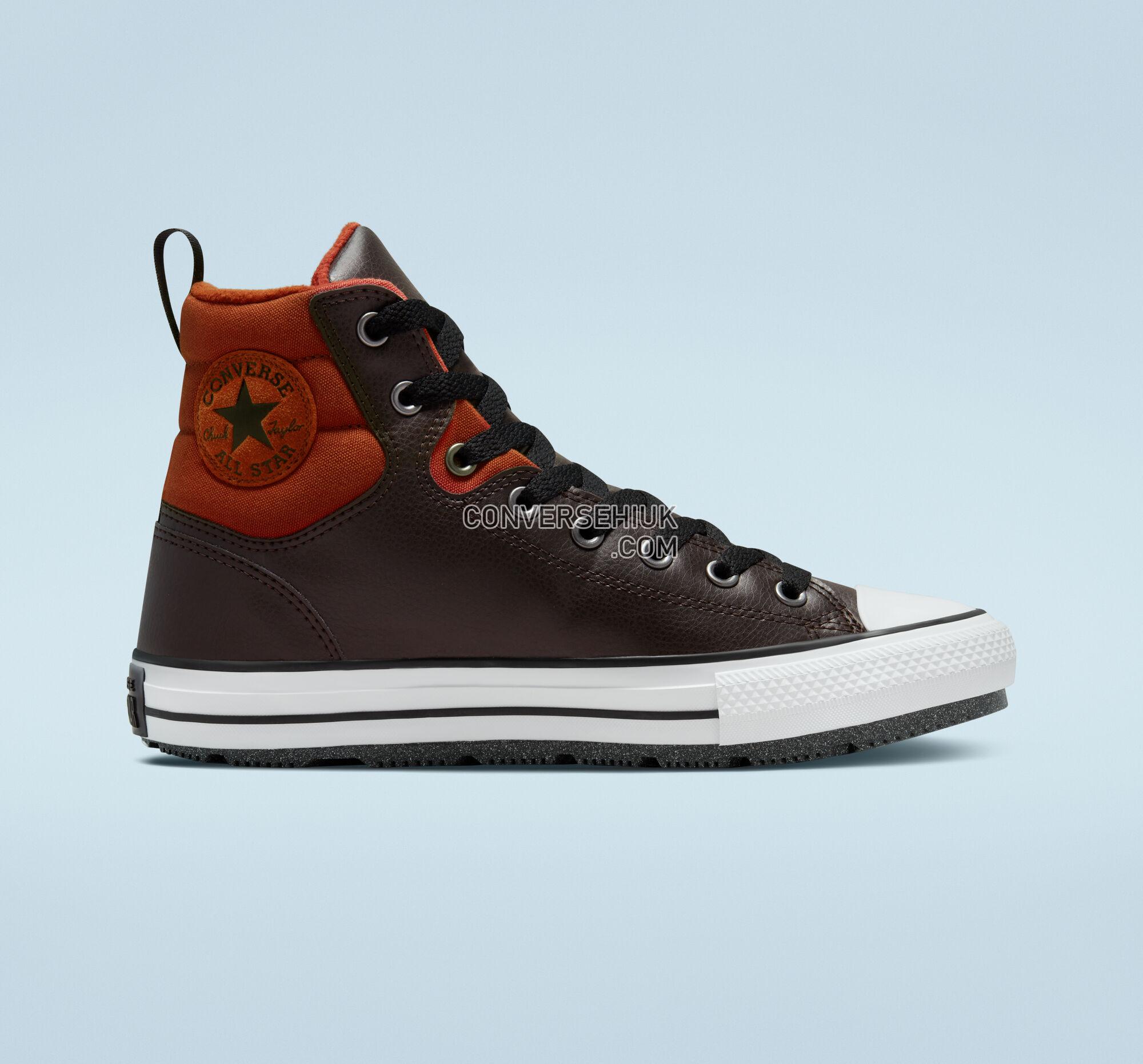 Converse Chuck Taylor All Star Berkshire Boot Velvet Brown/Rugged Orange A00721C Shoes