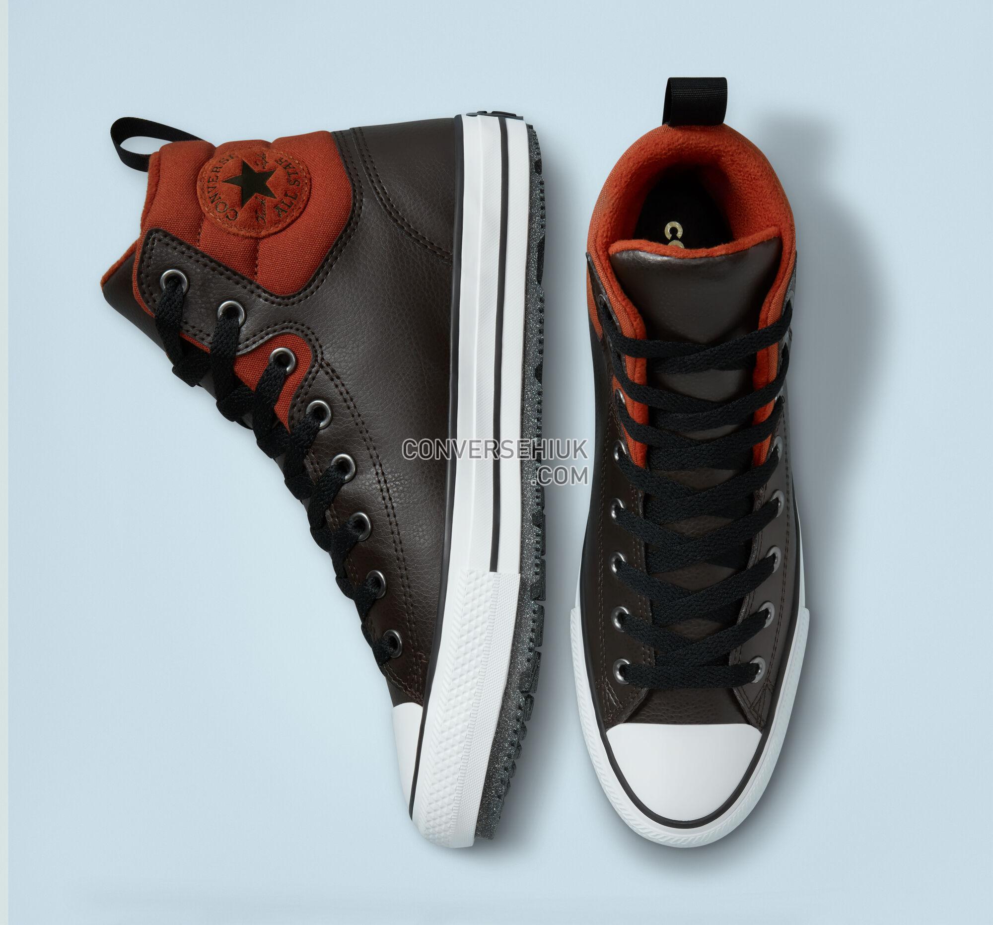 Converse Chuck Taylor All Star Berkshire Boot Velvet Brown/Rugged Orange A00721C Shoes