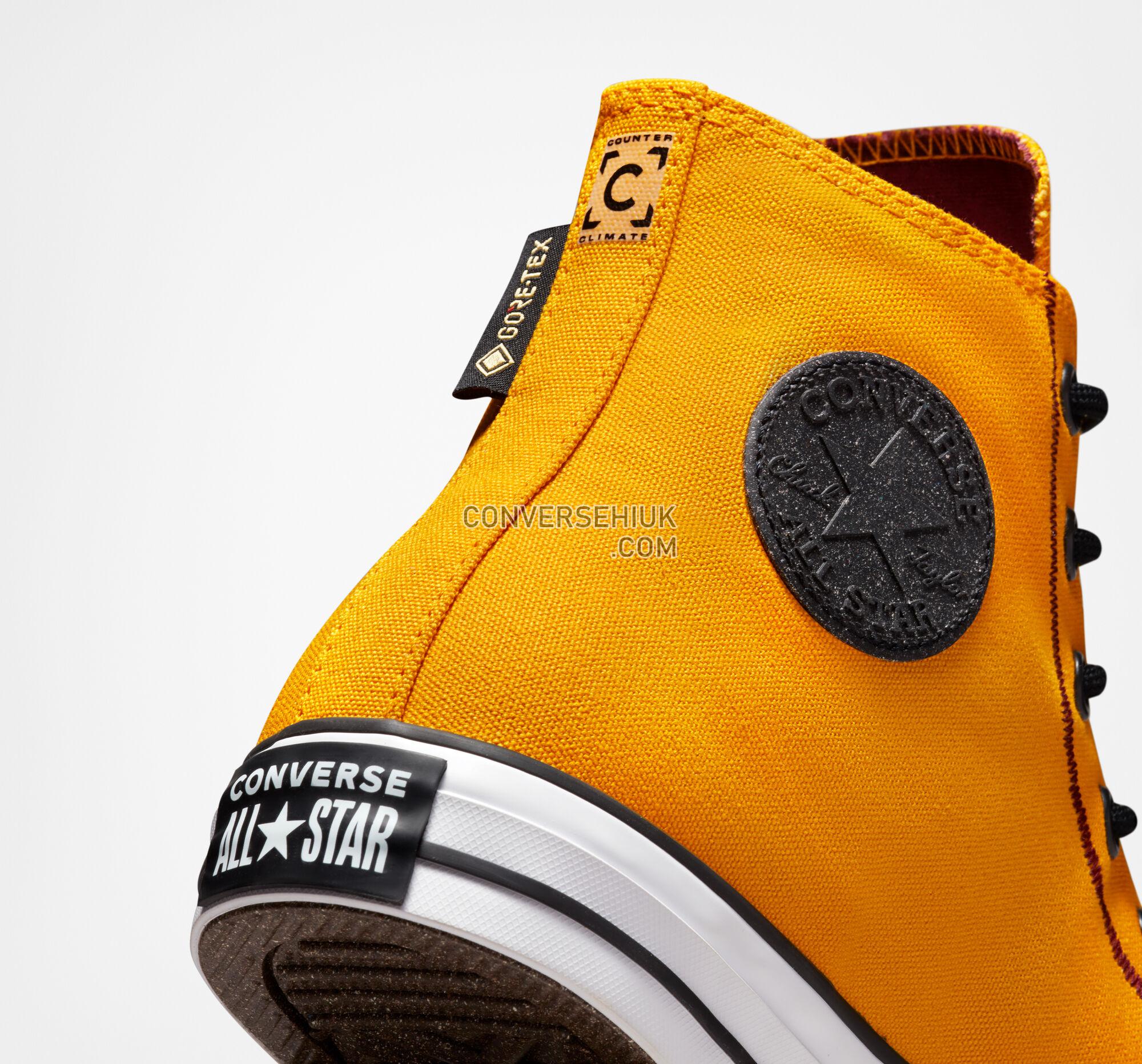 Converse Chuck Taylor All Star GORE-TEX Yellow/Dark Beetroot/White A01392C Shoes