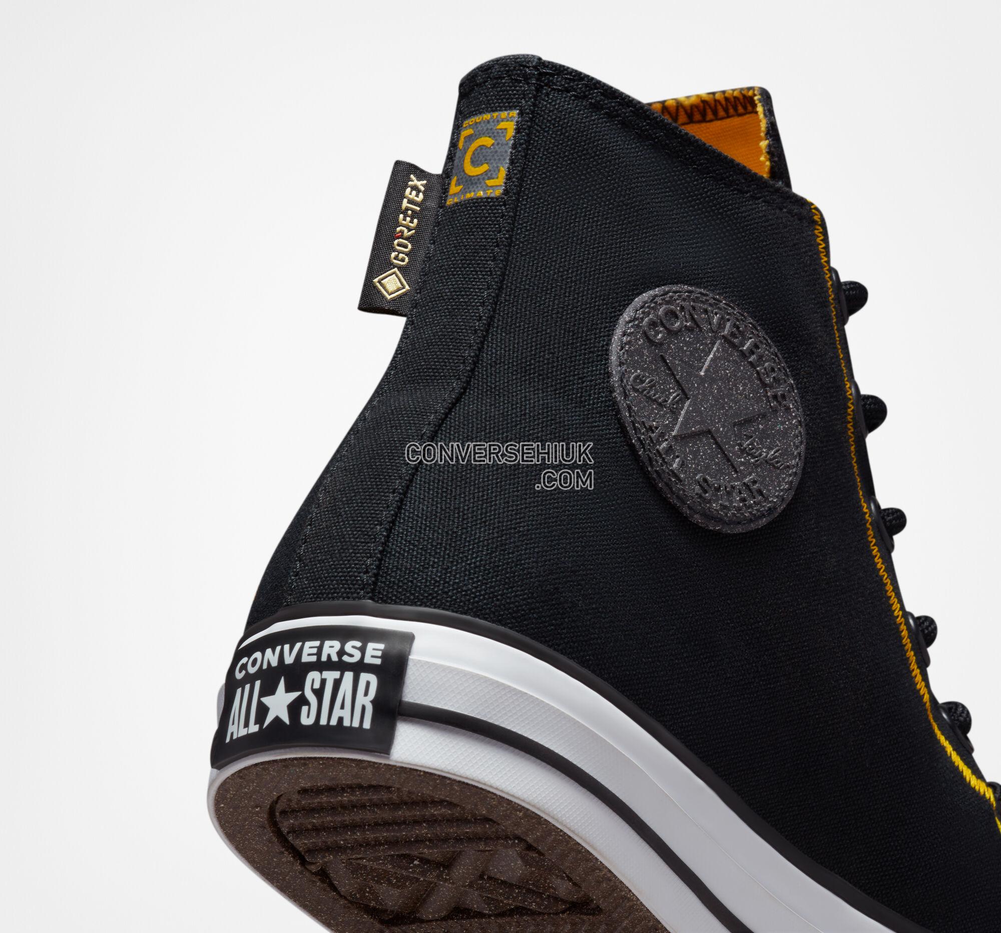 Converse Chuck Taylor All Star GORE-TEX Black/Yellow/White A01393C Shoes