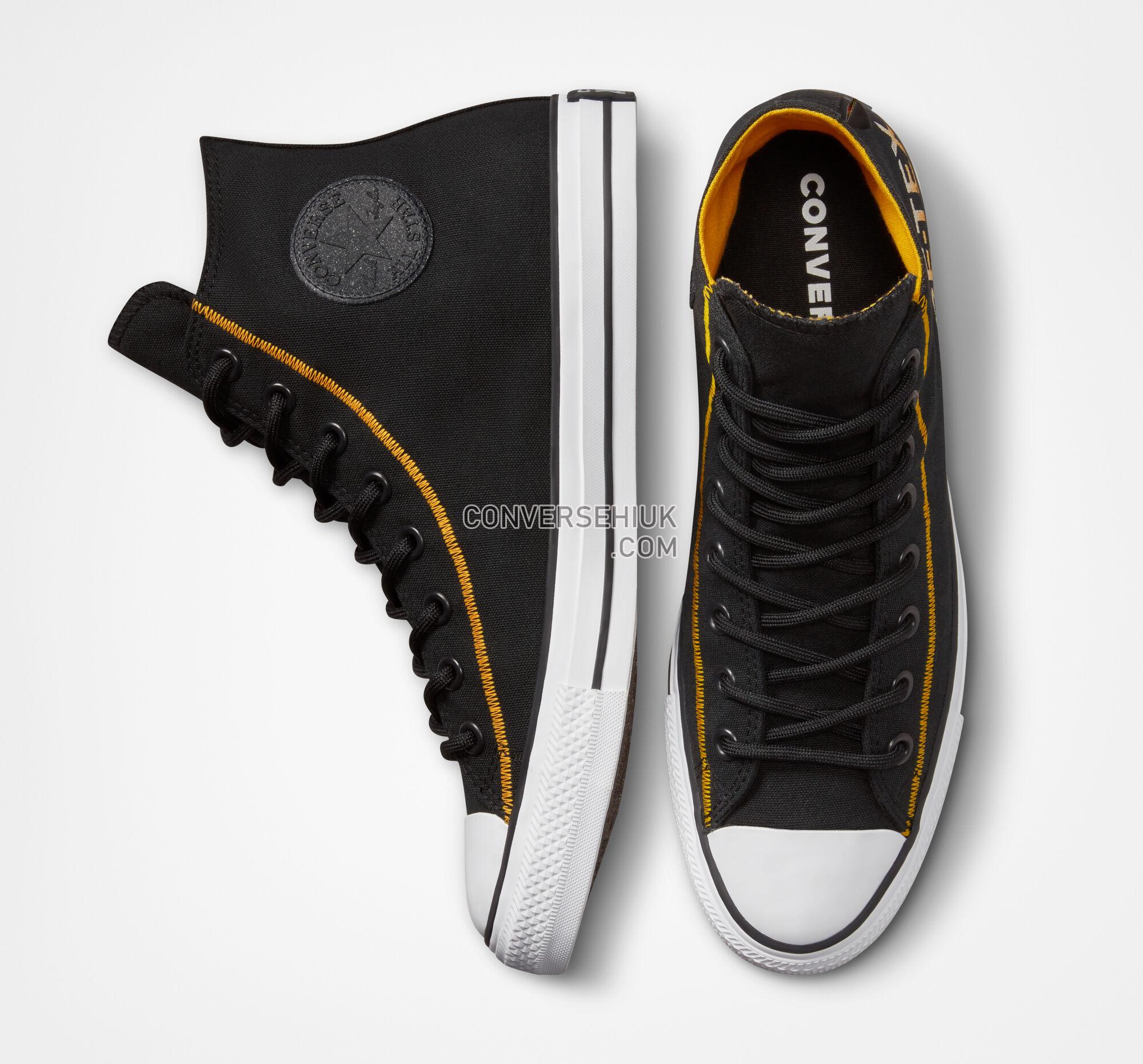 Converse Chuck Taylor All Star GORE-TEX Black/Yellow/White A01393C Shoes