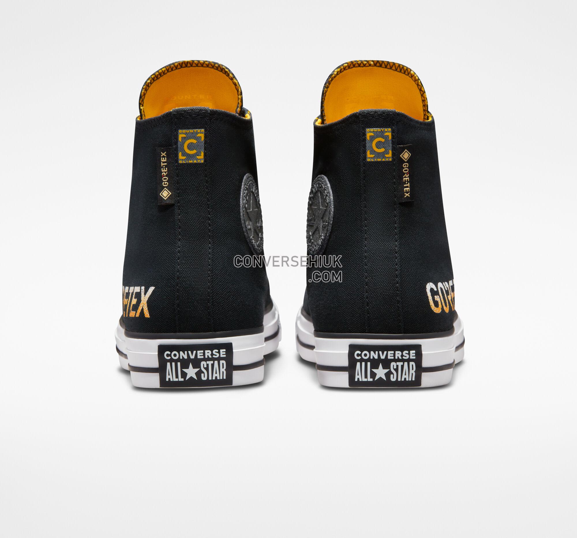 Converse Chuck Taylor All Star GORE-TEX Black/Yellow/White A01393C Shoes