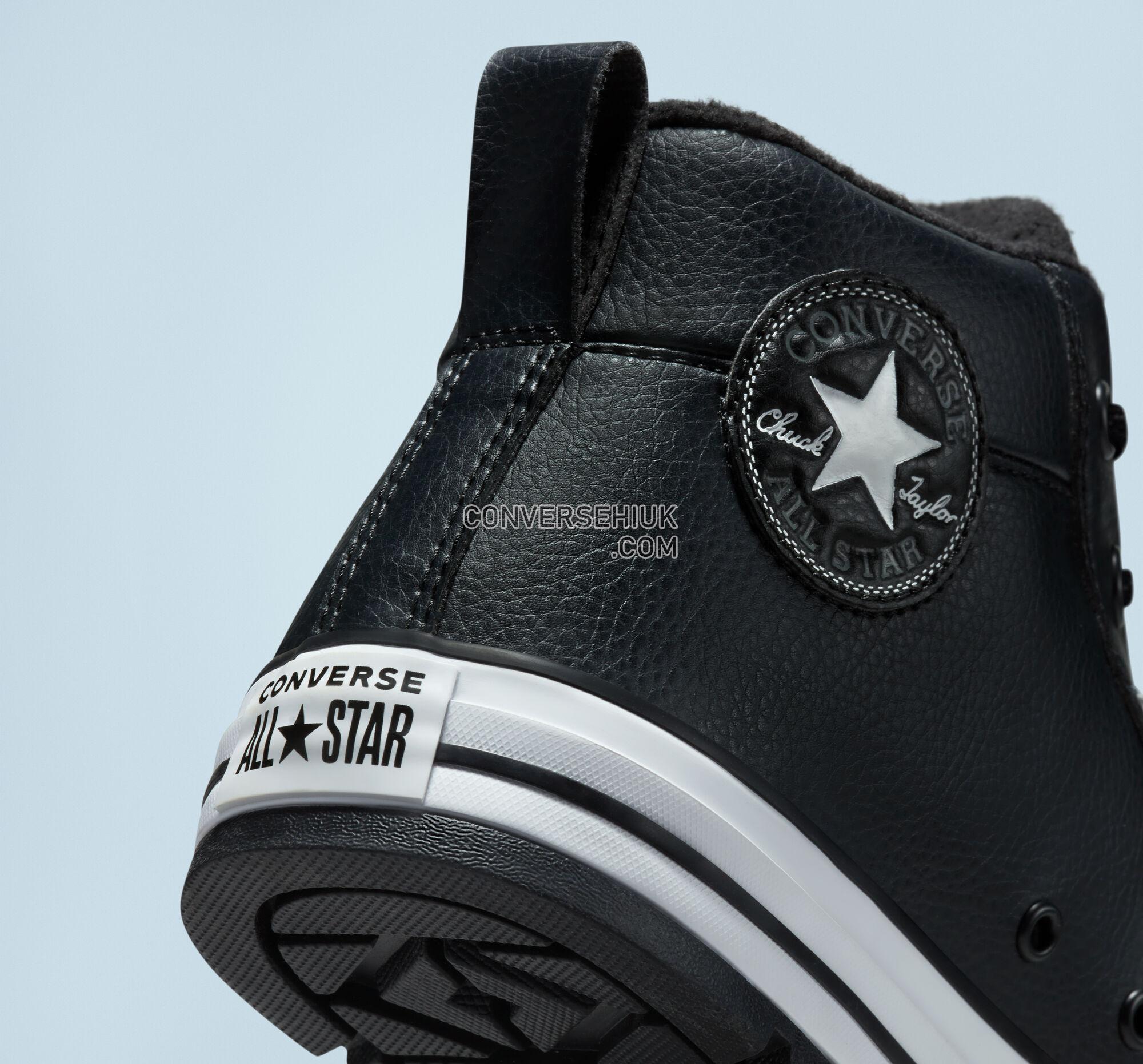 Converse Chuck Taylor All Star Street Lugged Water-Repellent Black/Iron Grey/White A00719C Shoes