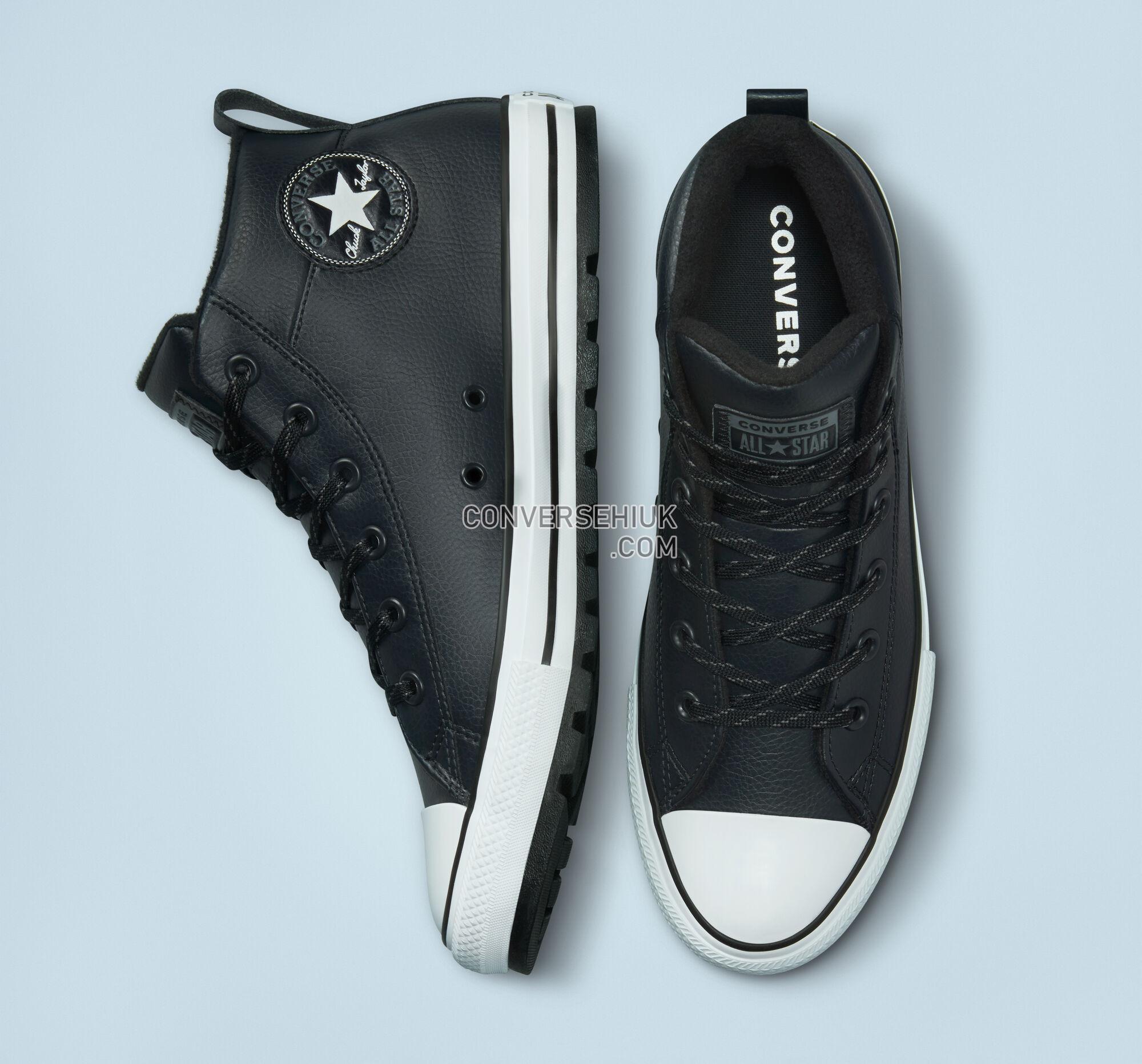 Converse Chuck Taylor All Star Street Lugged Water-Repellent Black/Iron Grey/White A00719C Shoes