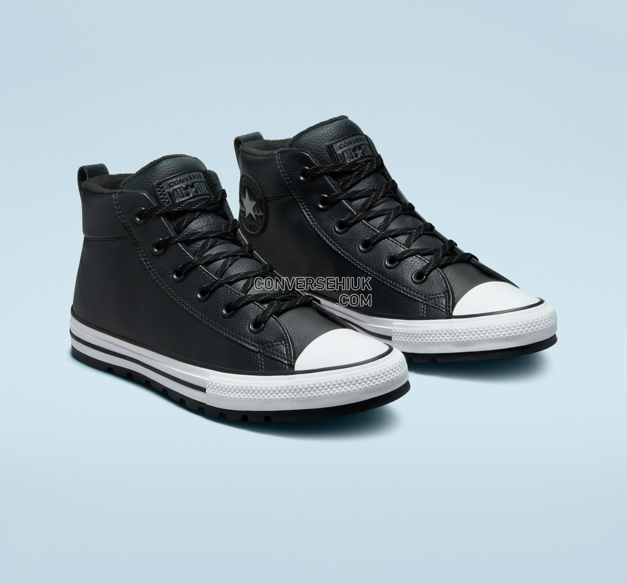 Converse Chuck Taylor All Star Street Lugged Water-Repellent Black/Iron Grey/White A00719C Shoes