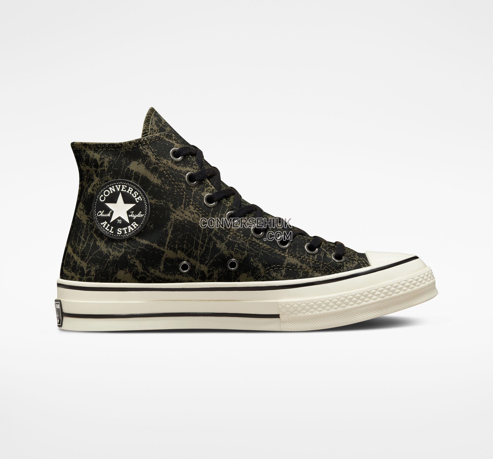 Converse Chuck 70 Rock Texture Jacquard Converse Utility/Black/Egret A01405C Shoes