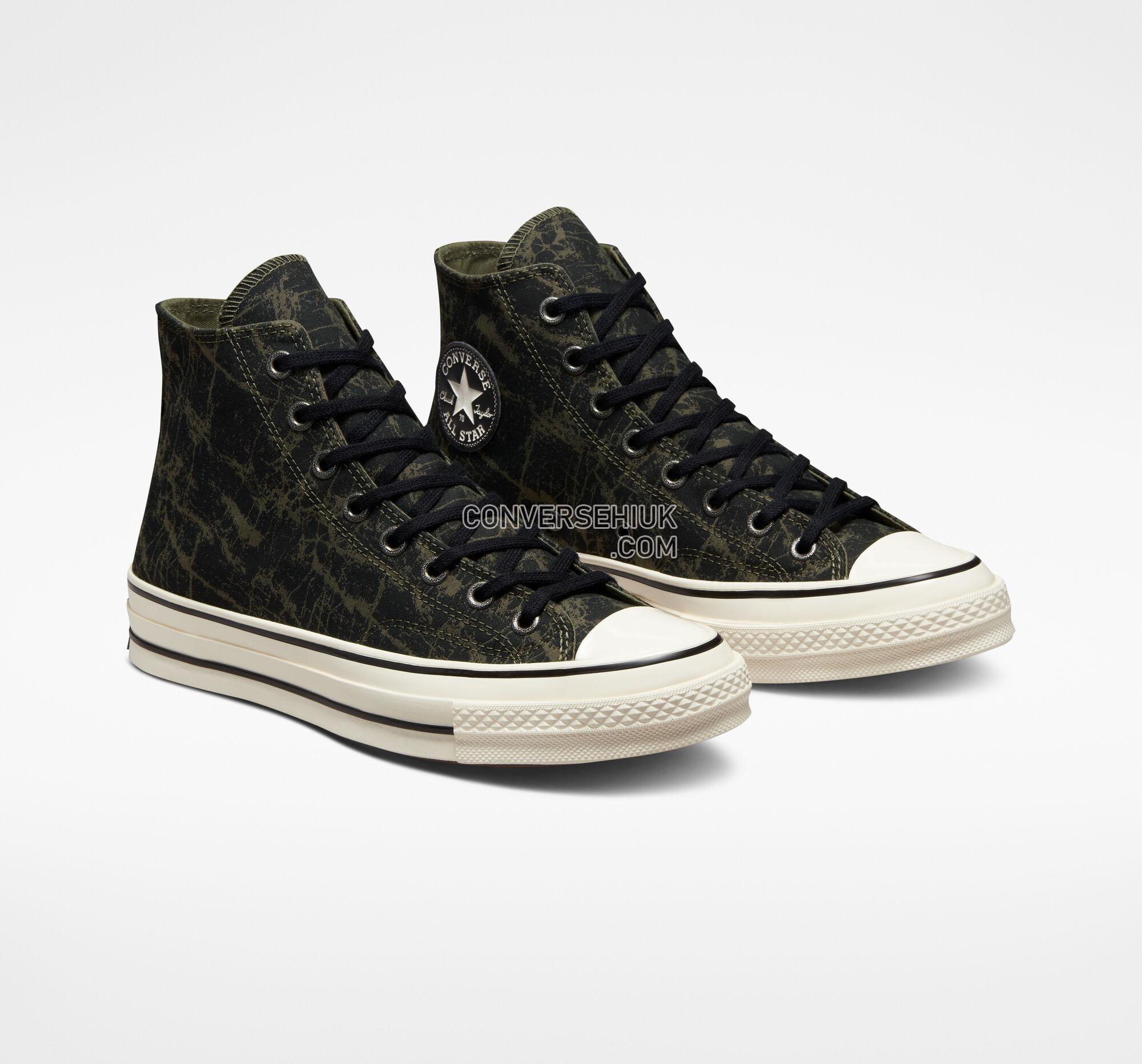 Converse Chuck 70 Rock Texture Jacquard Converse Utility/Black/Egret A01405C Shoes