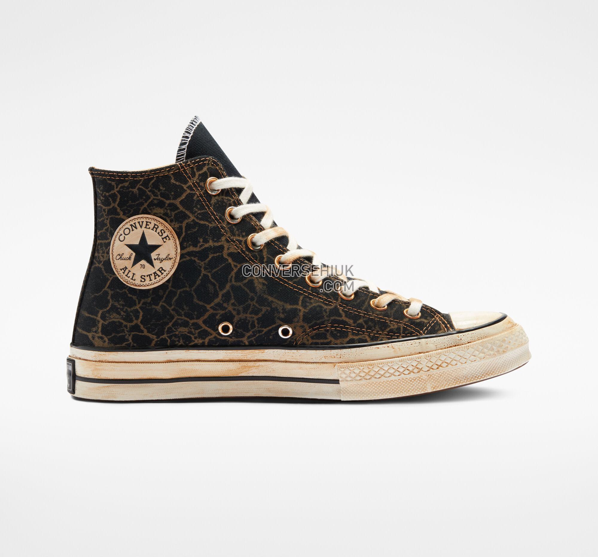 Converse Chuck 70 Cracked Desert Dark Brown Black Cracked A04309C Shoes