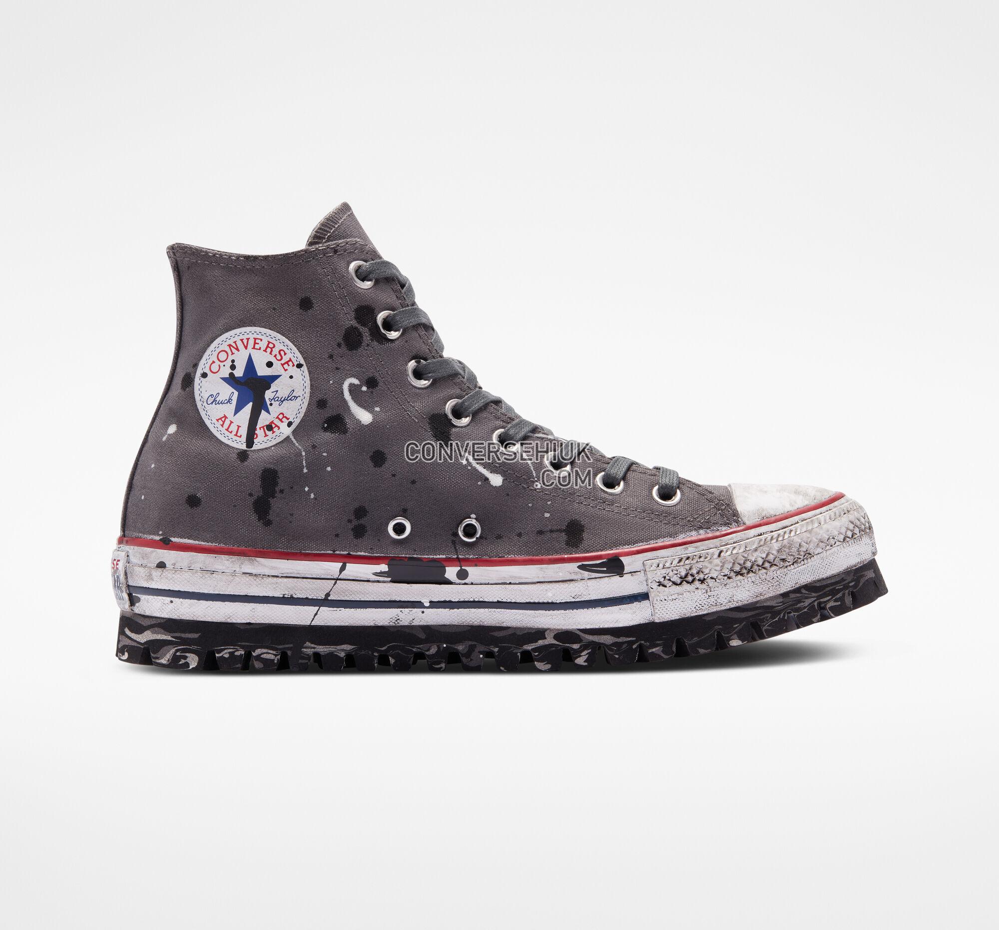 Converse Chuck Taylor All Star Trek Platform Color Splash Grey Splash Trek A04289C Shoes