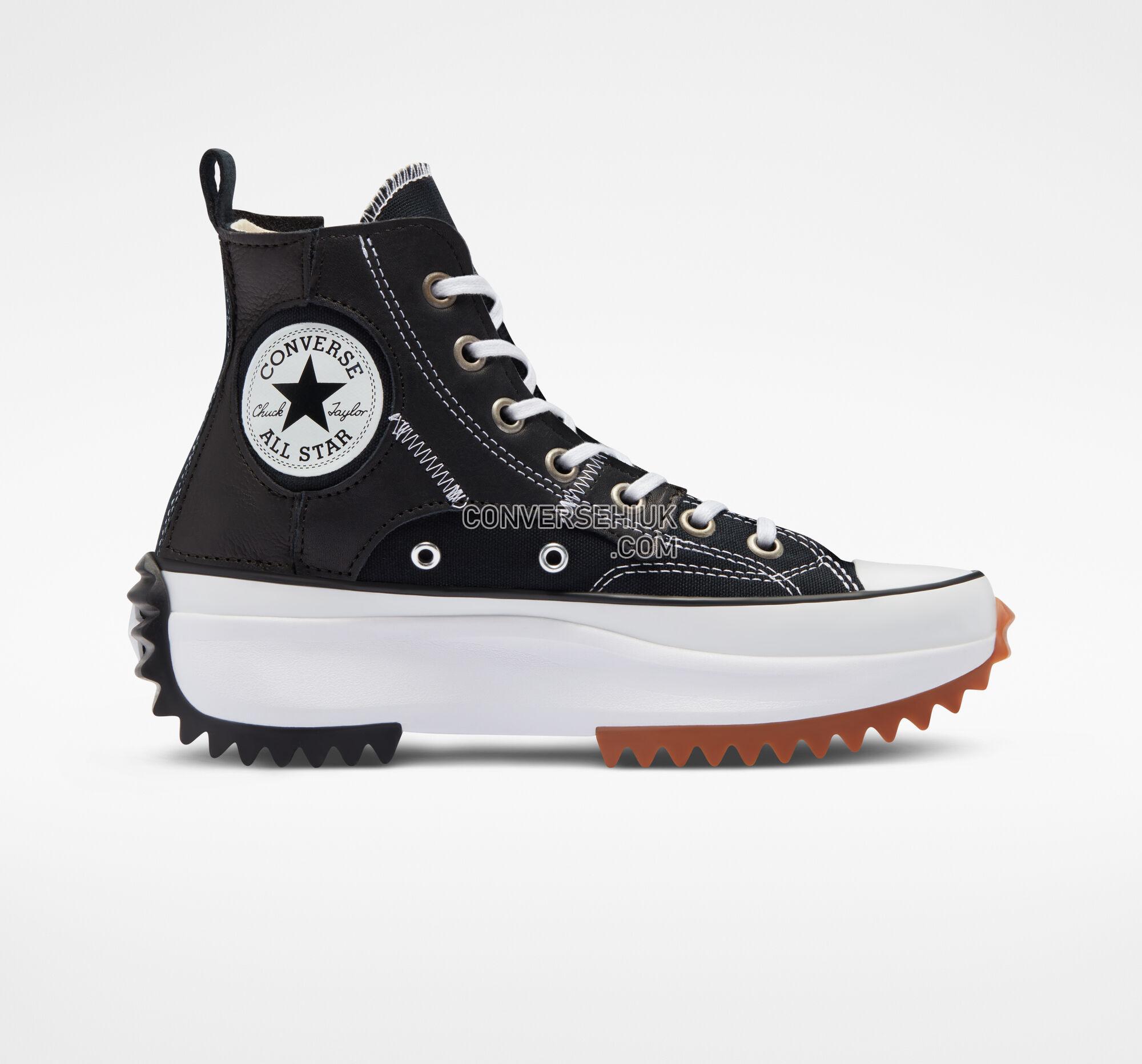 Converse Run Star Hike Platform Leather Patchwork Star Star Leather Patchwork A05132C Shoes