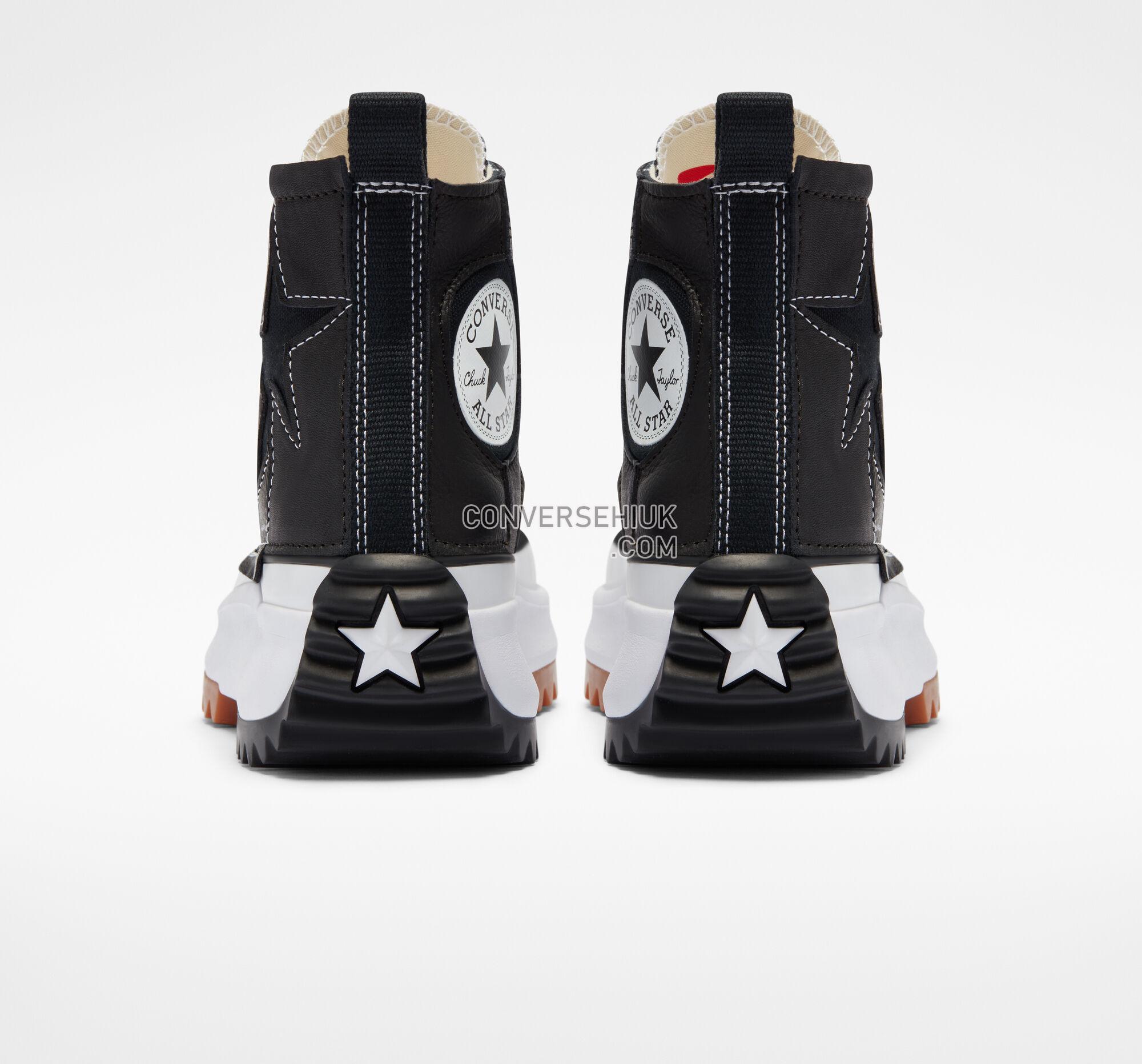 Converse Run Star Hike Platform Leather Patchwork Star Star Leather Patchwork A05132C Shoes