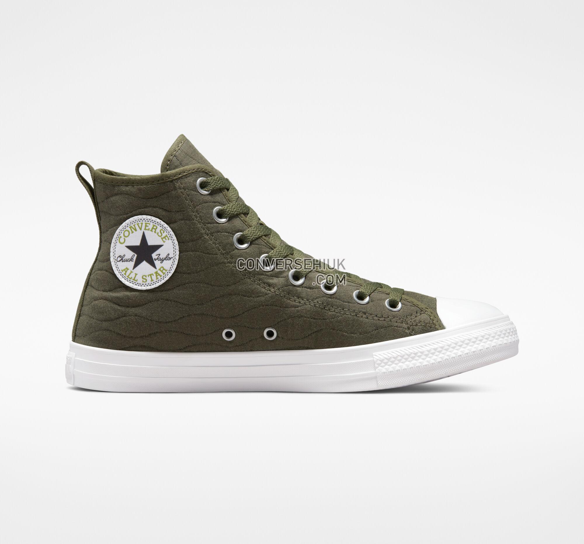 Converse Chuck Taylor All Star Quilted Converse Utility/Utility Green A03283C Shoes