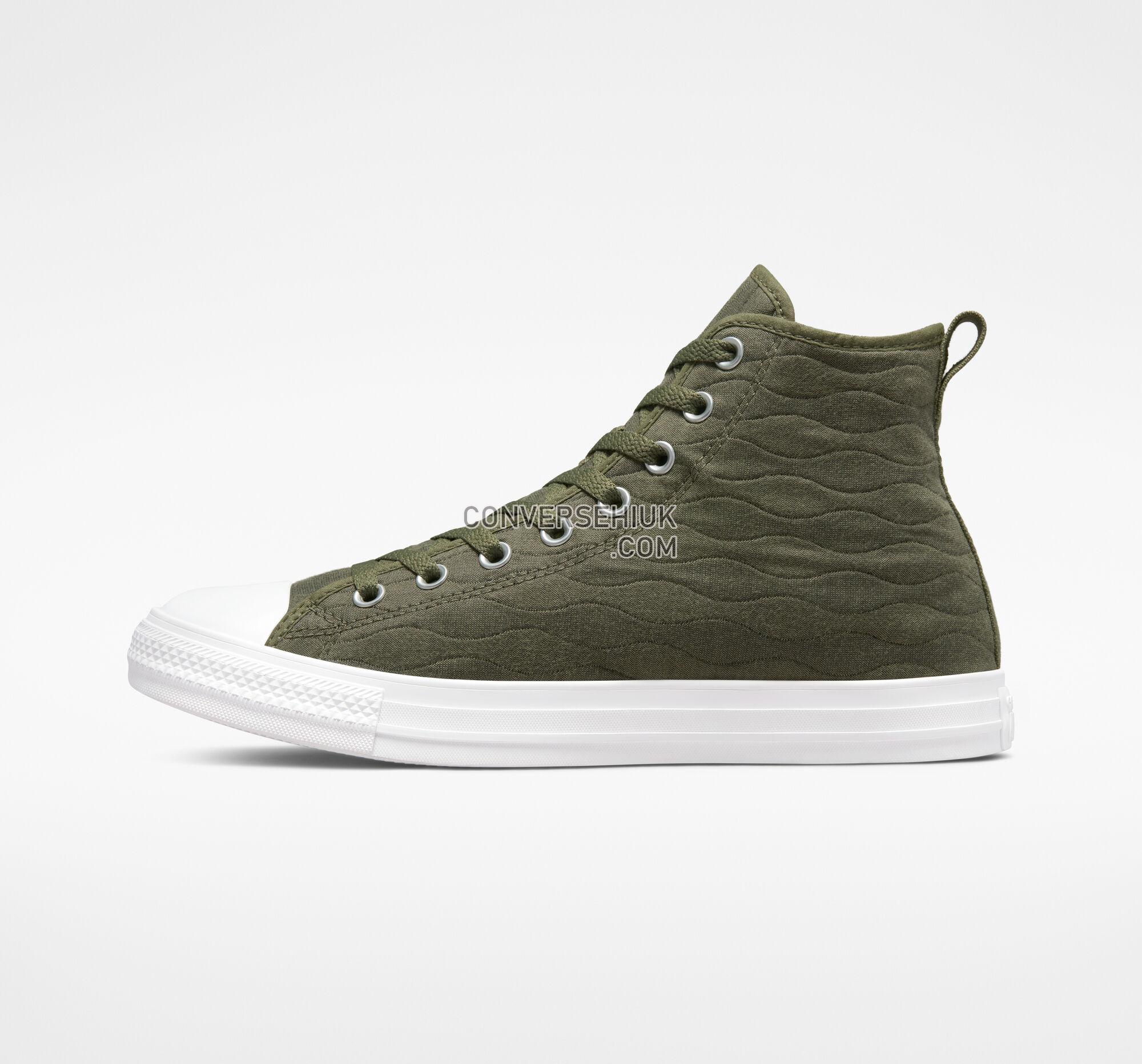 Converse Chuck Taylor All Star Quilted Converse Utility/Utility Green A03283C Shoes