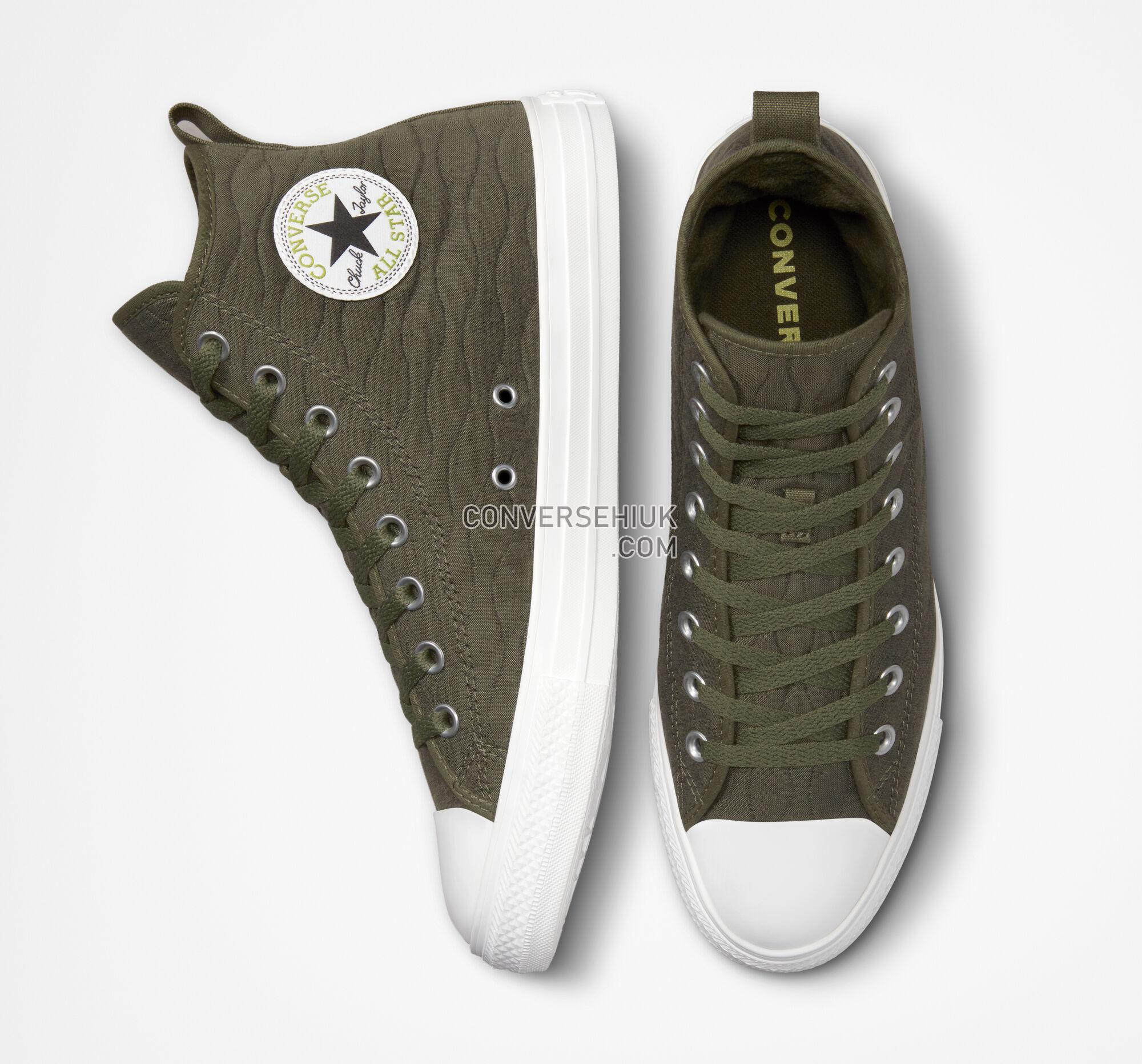 Converse Chuck Taylor All Star Quilted Converse Utility/Utility Green A03283C Shoes