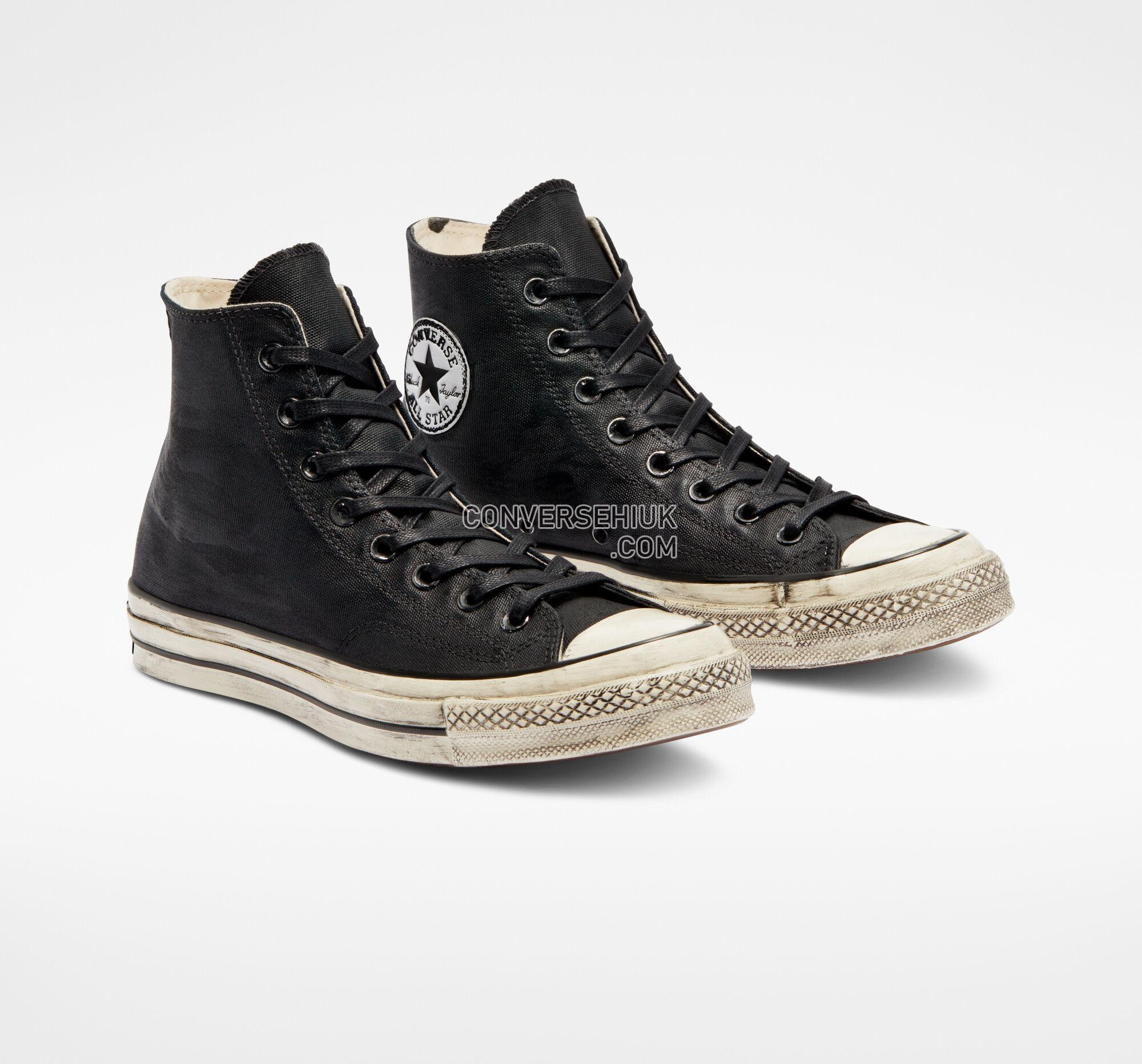 Converse Chuck 70 Canvas Waxed Vintage Black Waxed A05076C Shoes