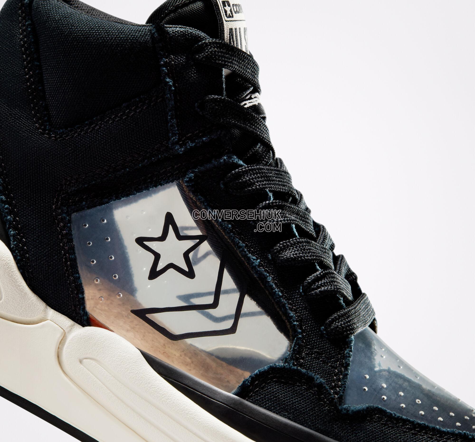 Converse x Joshua Vides Weapon CX Black/Clear/Rutabaga A00715C Shoes