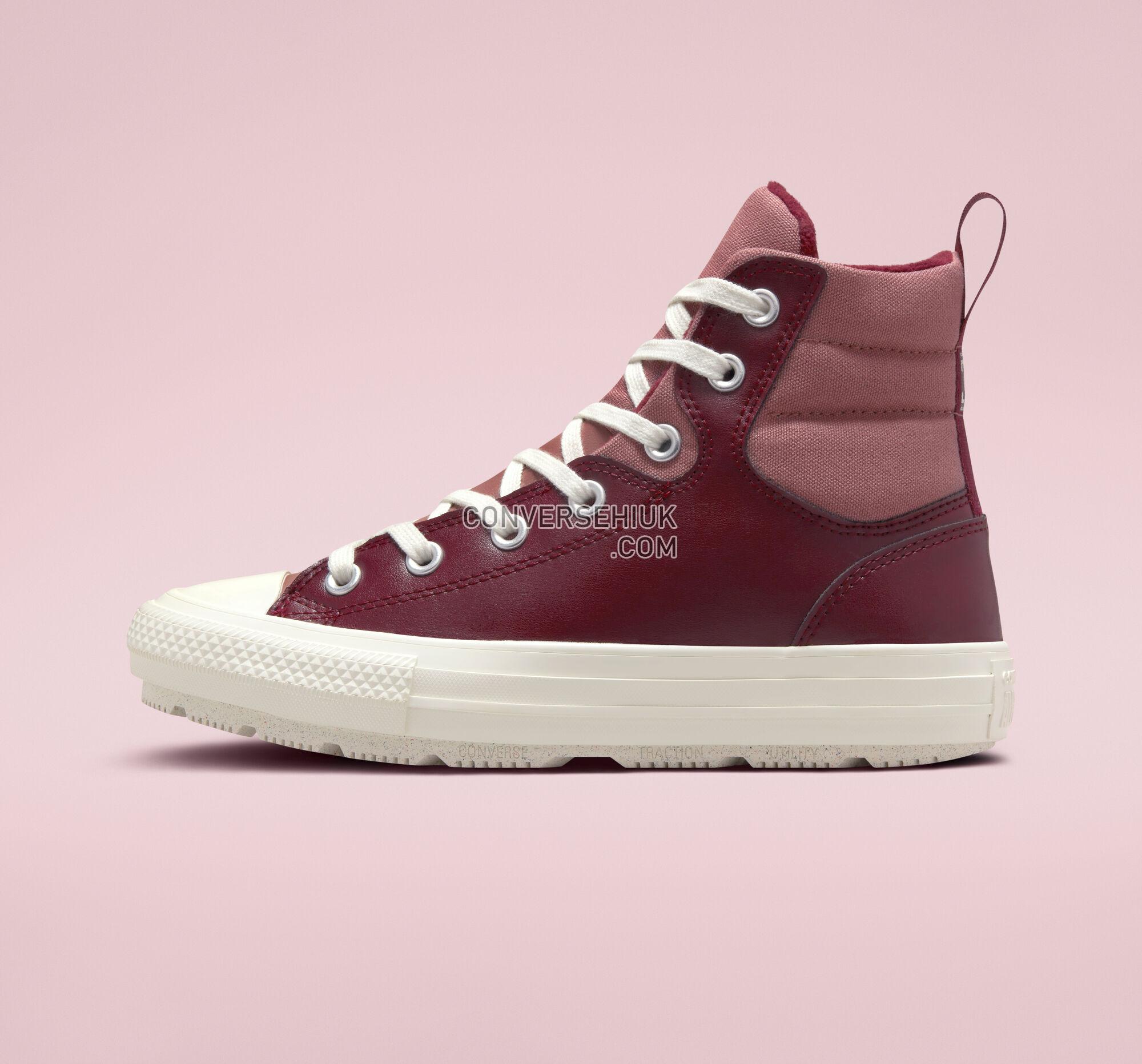 Converse Chuck Taylor All Star Berkshire Boot Dark Beetroot/Saddle/Egret A00914C Shoes