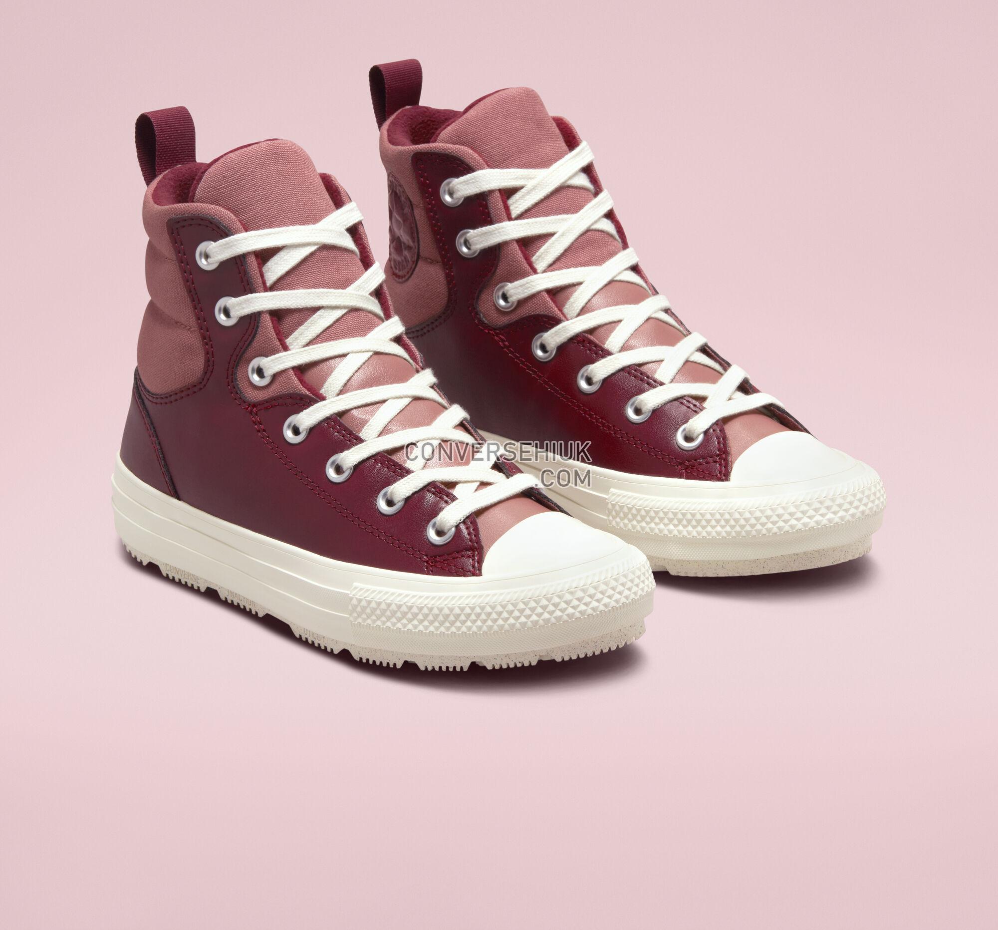 Converse Chuck Taylor All Star Berkshire Boot Dark Beetroot/Saddle/Egret A00914C Shoes