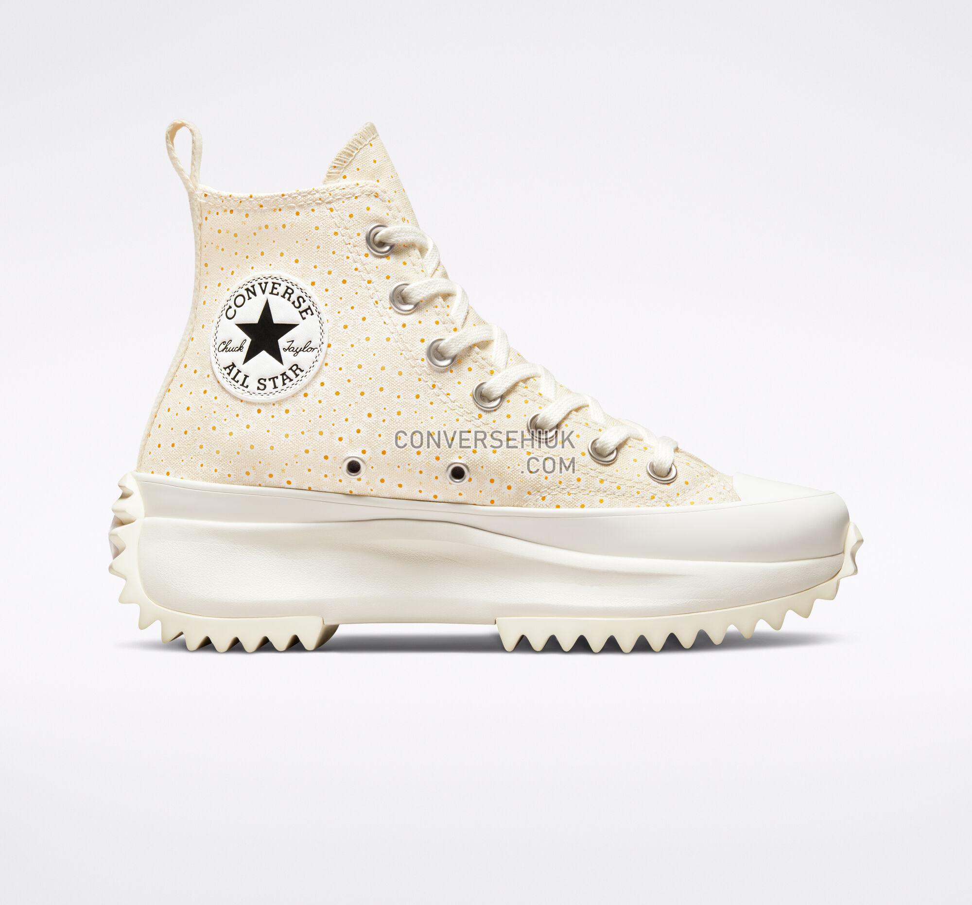 Converse Run Star Hike Platform Daisy Egret/Natural Ivory/Amarillo A03340C Shoes