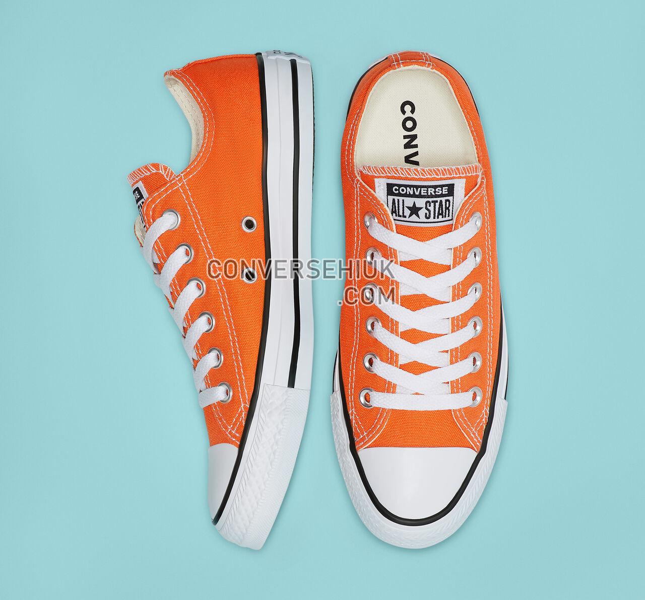 Converse Chuck Taylor All Star Seasonal Color Low Top Golden Poppy/White/Black 164701F Shoes