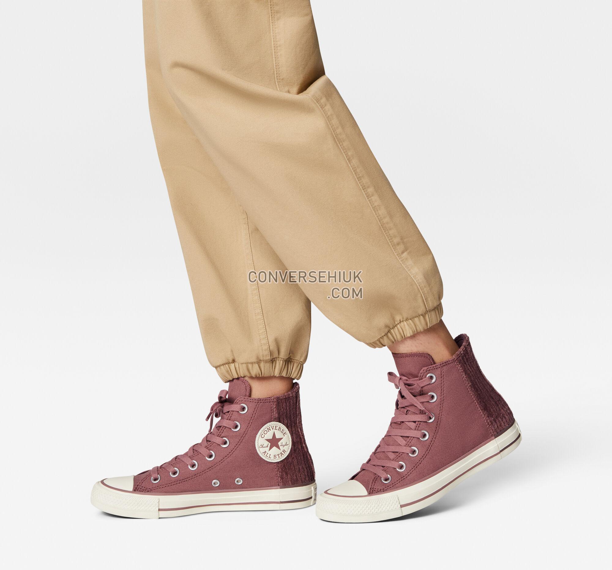 Converse Chuck Taylor All Star Velour Saddle/Dark Wine/Saddle A01343C Shoes