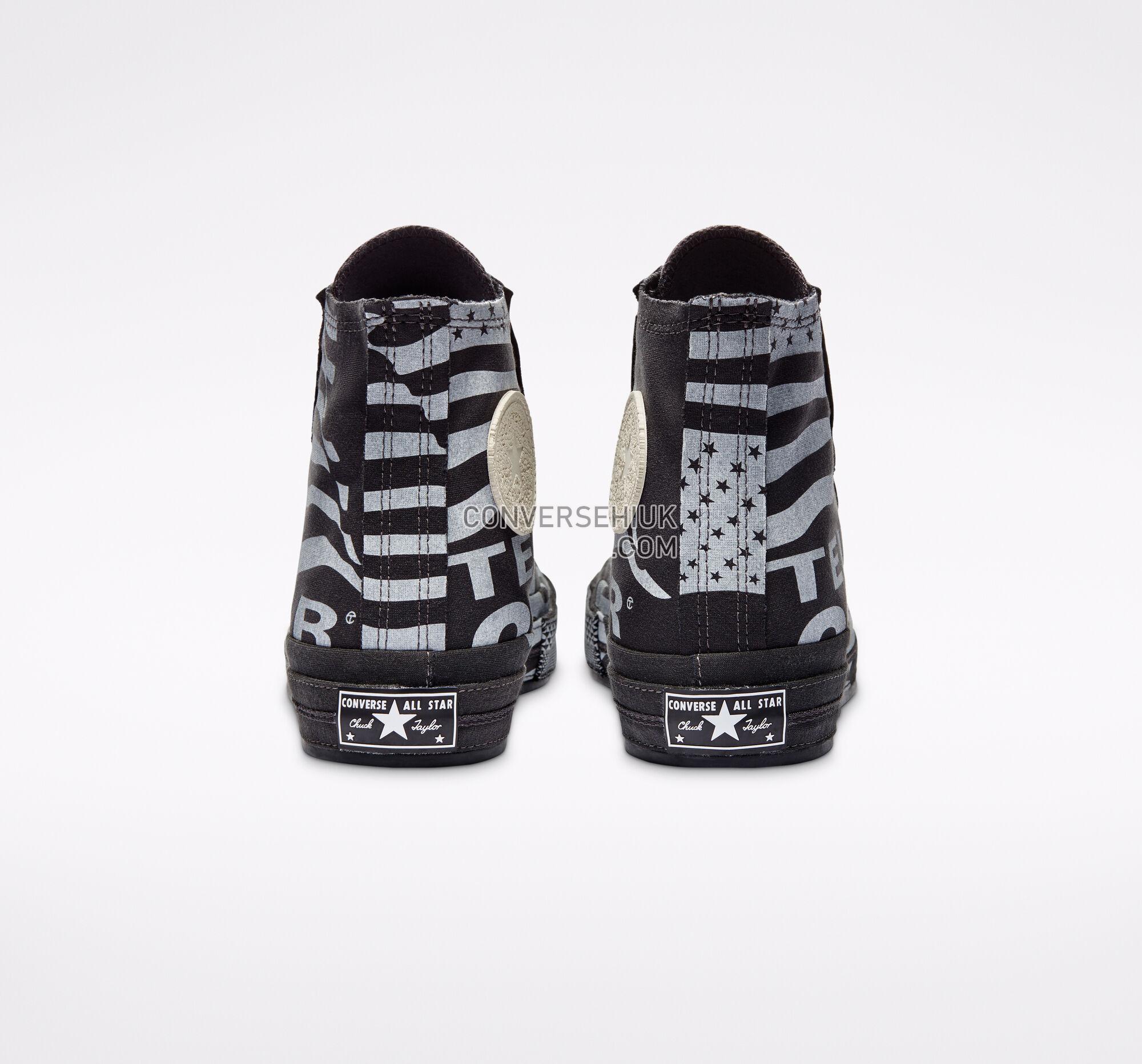 Converse x TELFAR Chuck 70 Almost Black/White/Black 169066C Shoes