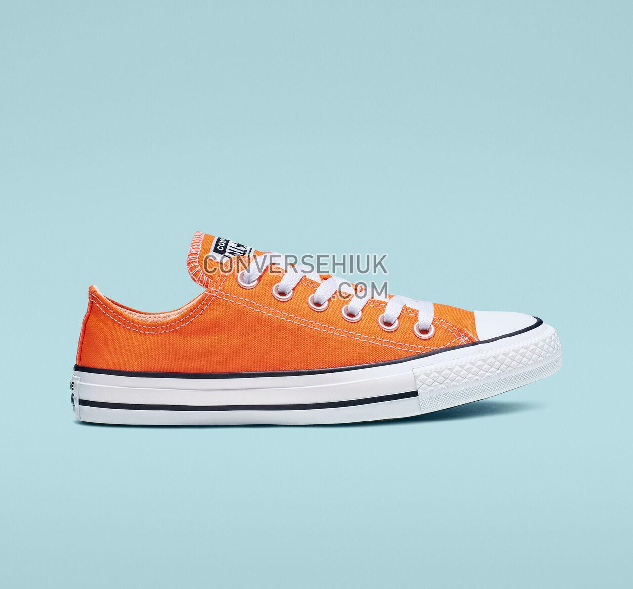 Converse Chuck Taylor All Star Seasonal Color Low Top Orange Rind 164937F Shoes