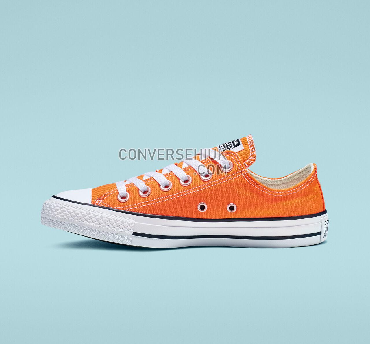 Converse Chuck Taylor All Star Seasonal Color Low Top Orange Rind 164937F Shoes