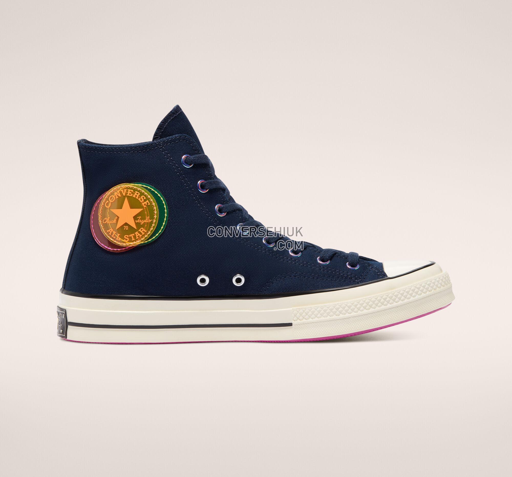 Converse Chuck 70 Heart of the City Obsidian/Bold Citron/Egret 170491C Shoes