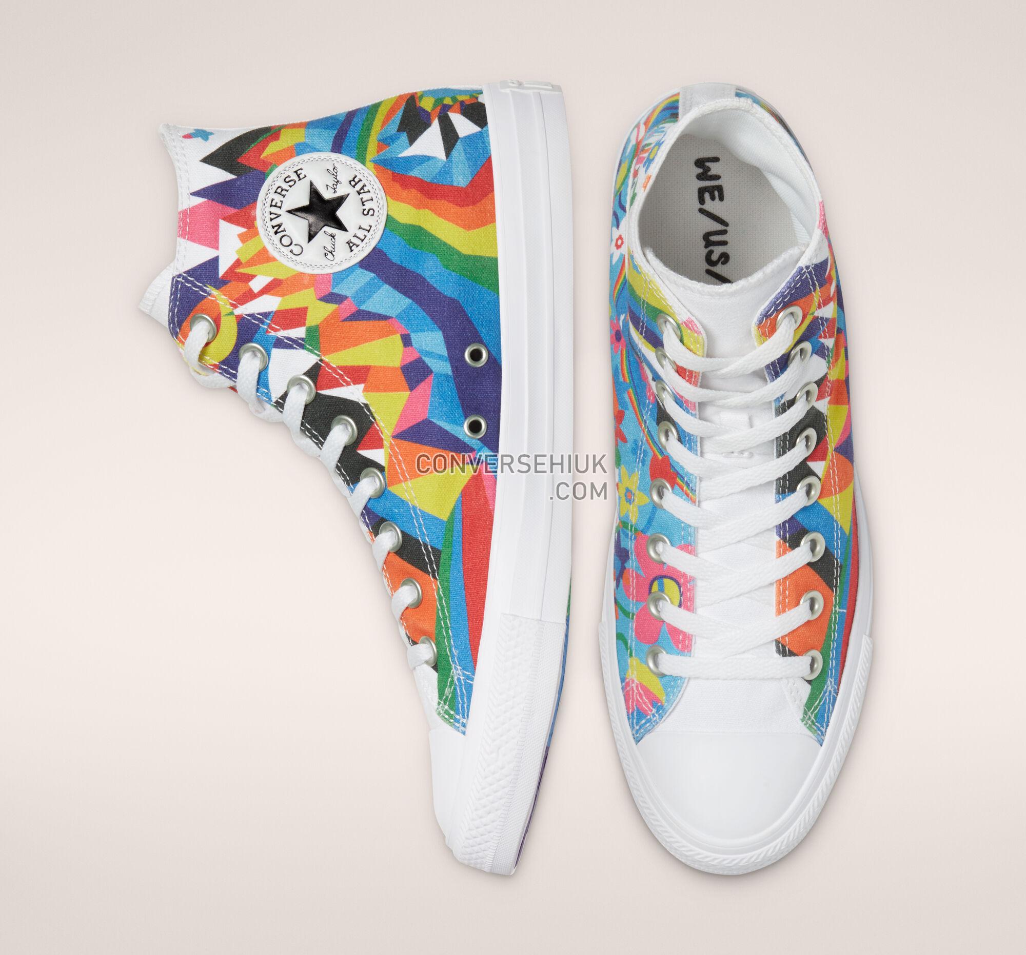 Converse Chuck Taylor All Star Pride White/Multi/White 170822C Shoes