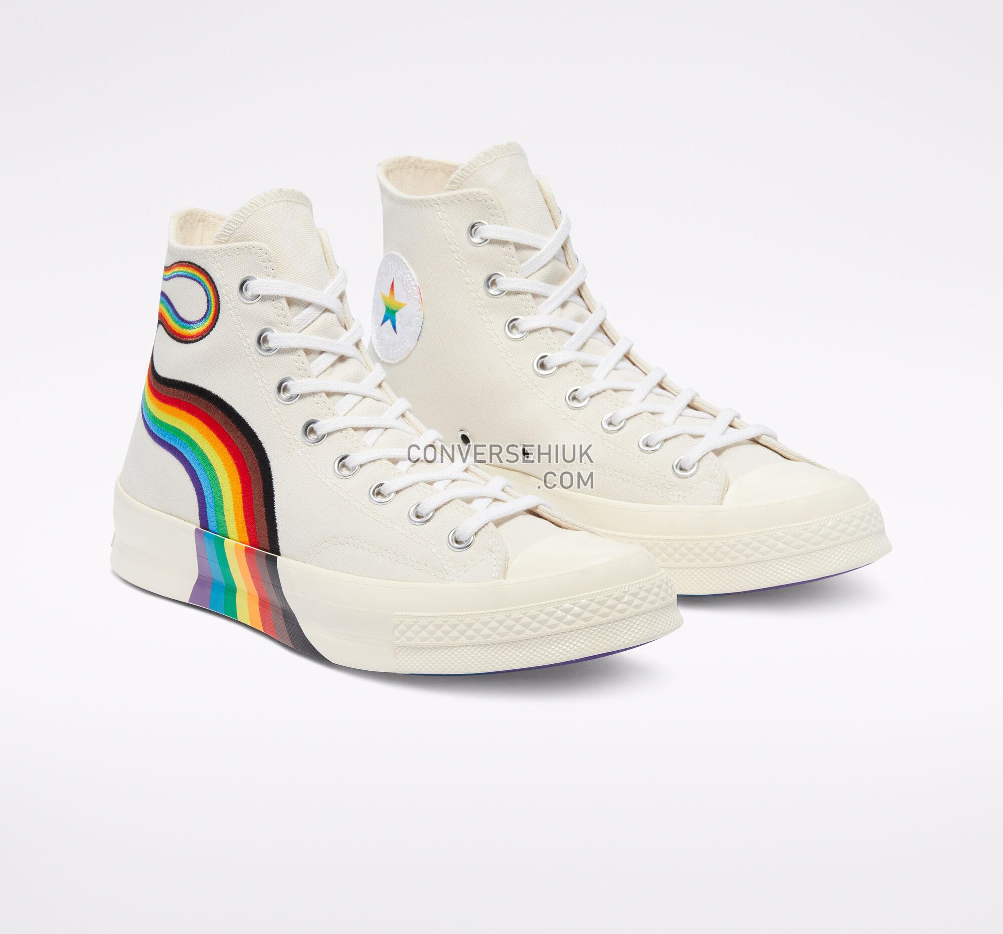 Converse Chuck 70 Pride Egret/Multi/White 170821C Shoes