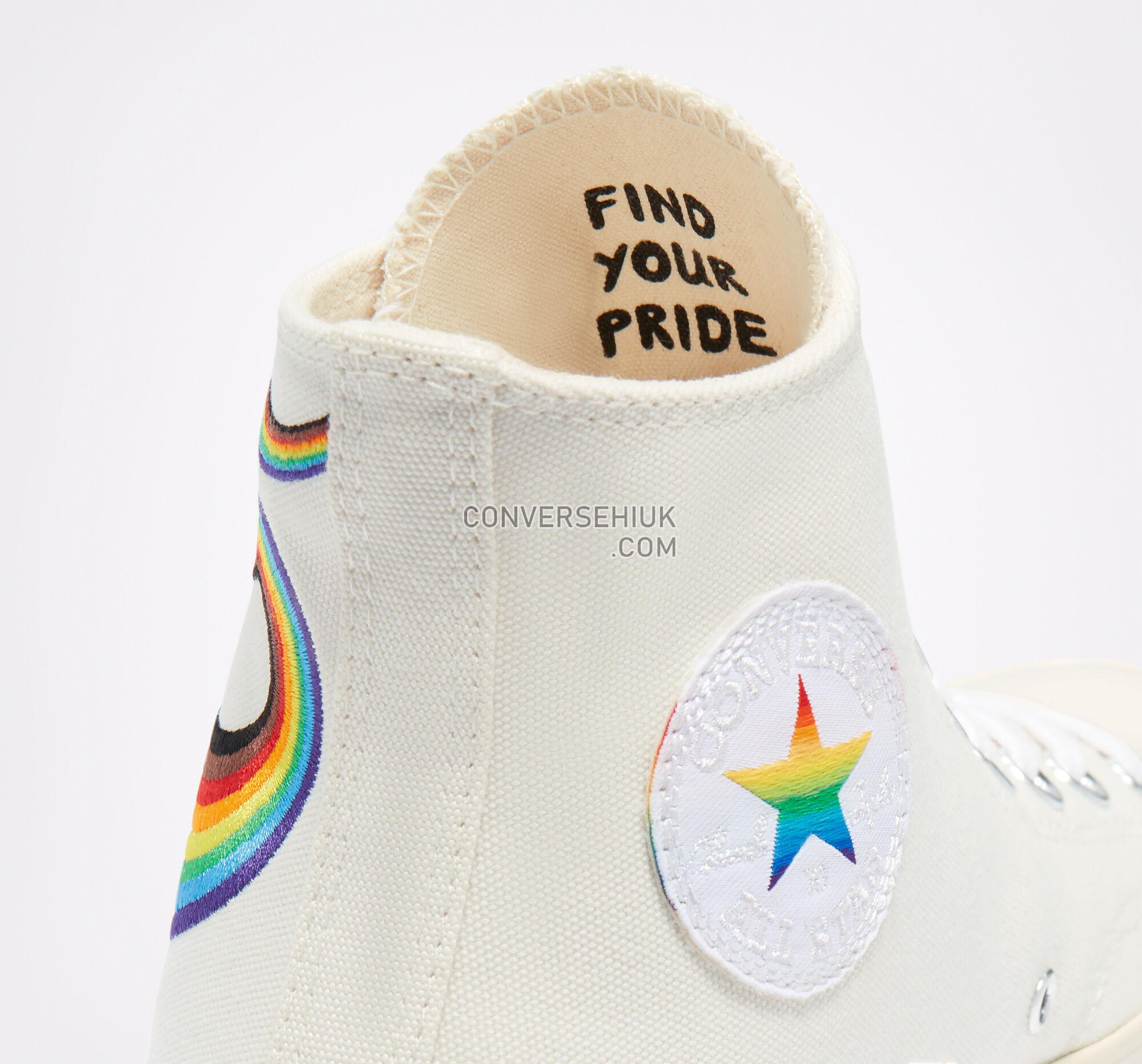 Converse Chuck 70 Pride Egret/Multi/White 170821C Shoes