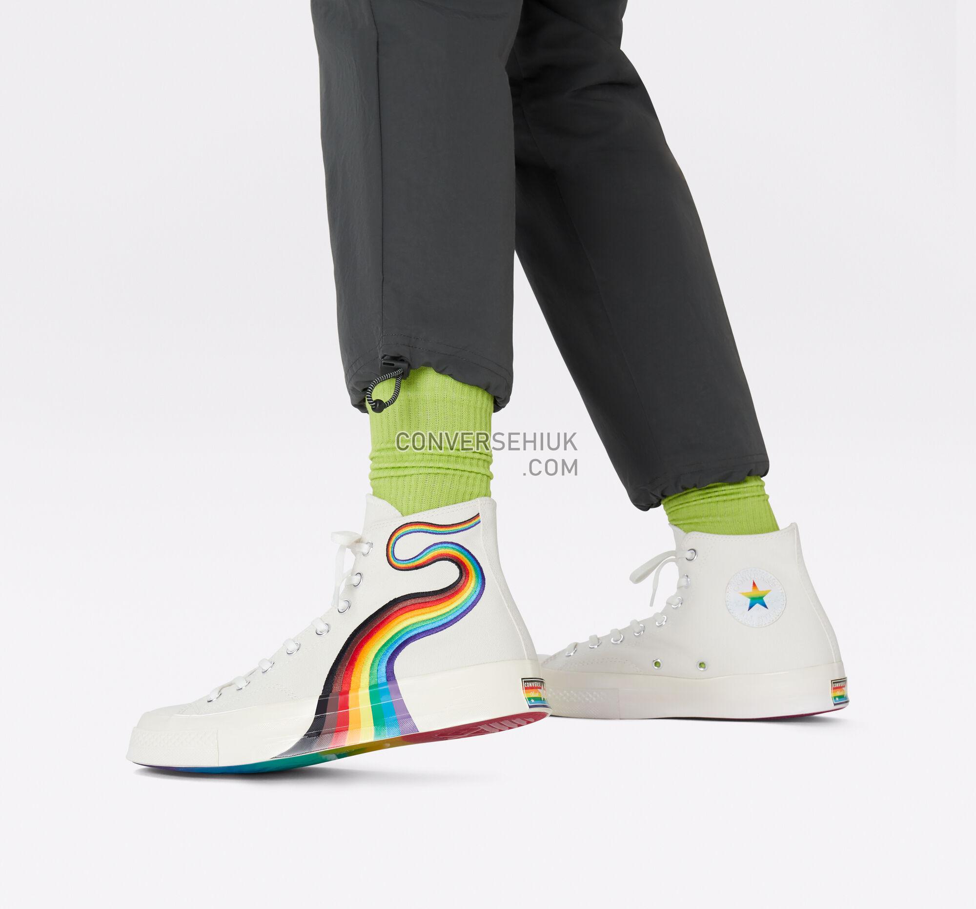 Converse Chuck 70 Pride Egret/Multi/White 170821C Shoes