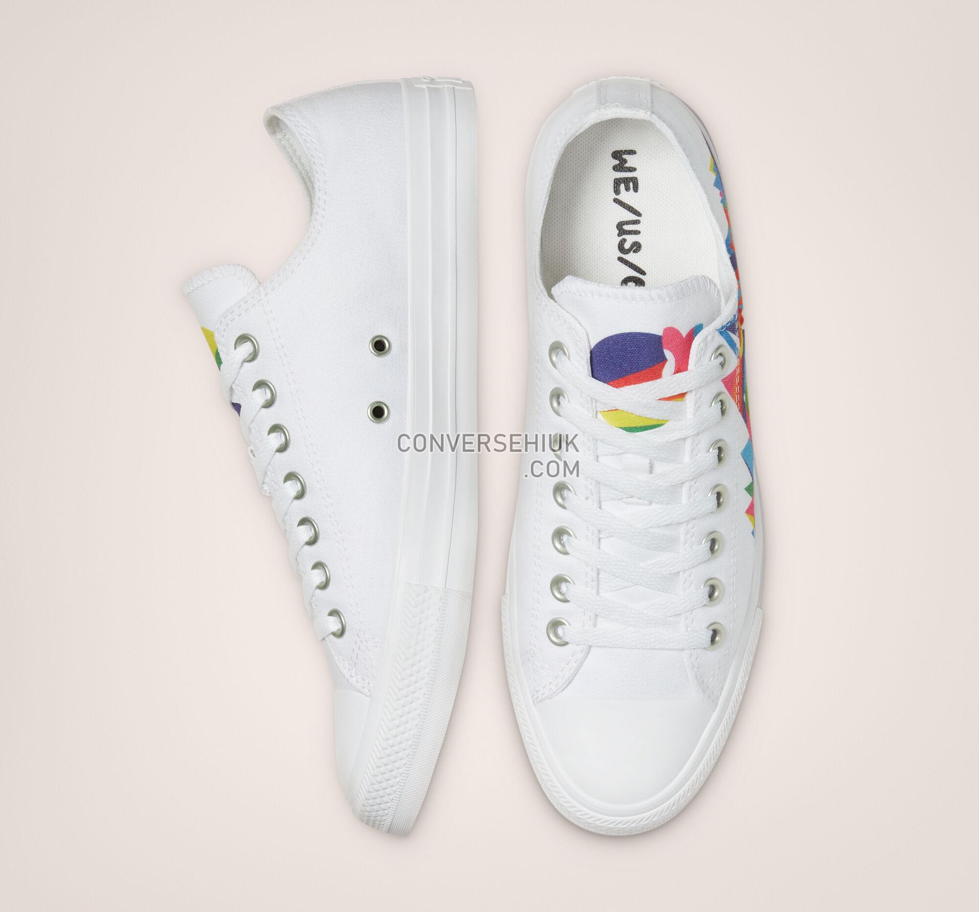 Converse Chuck Taylor All Star Pride White/Multi/White 170823C Shoes