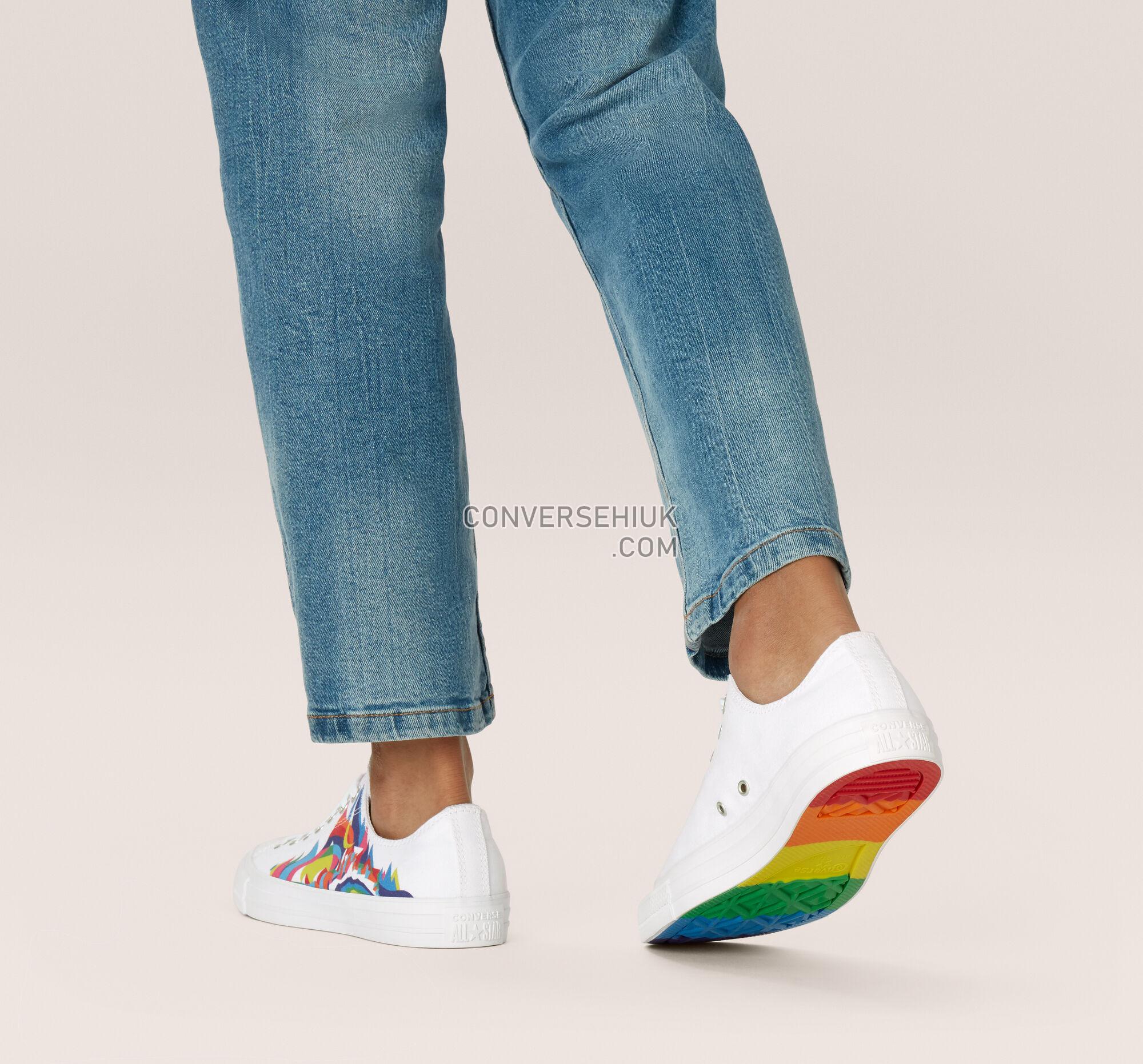 Converse Chuck Taylor All Star Pride White/Multi/White 170823C Shoes