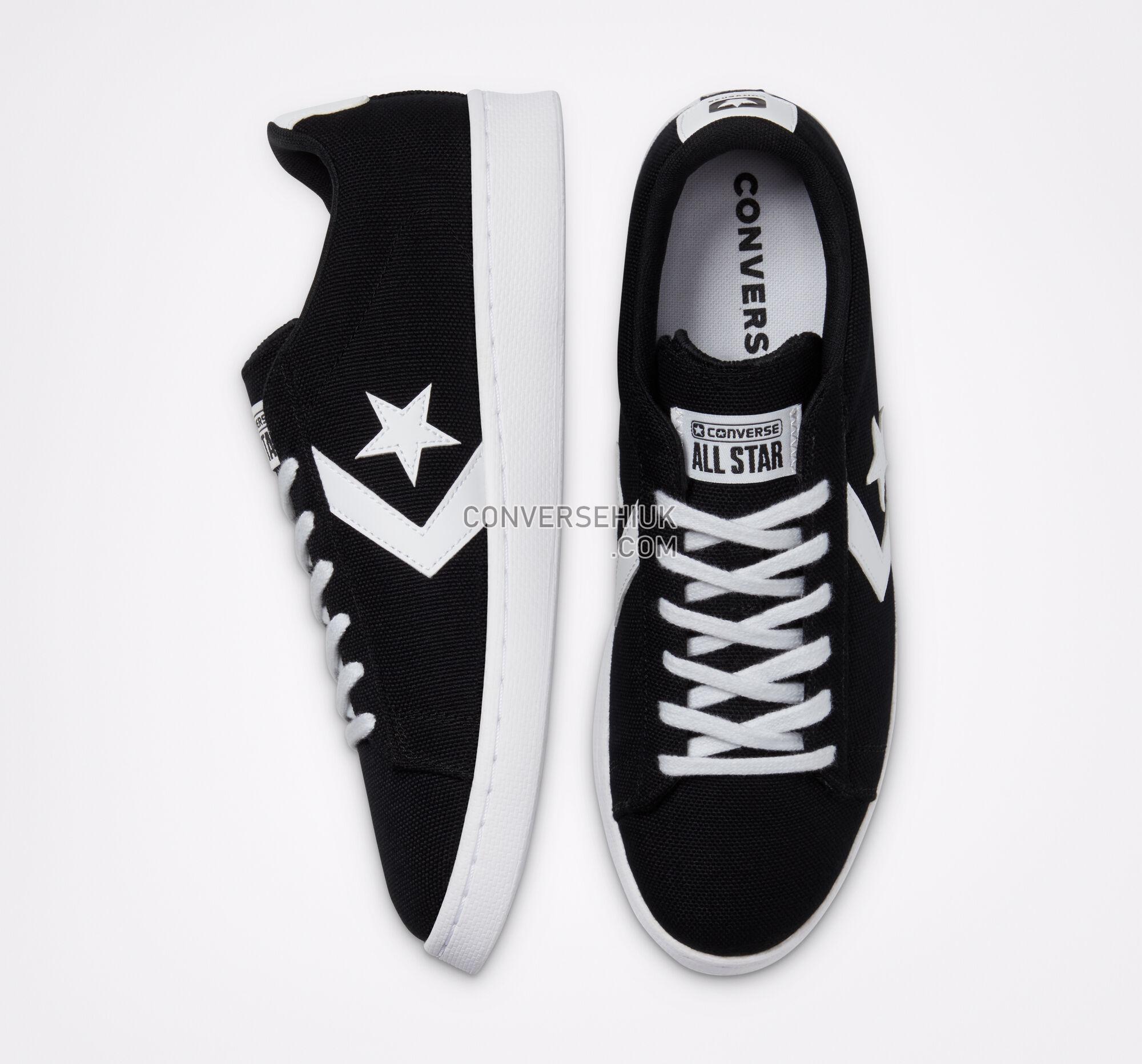 Converse Pro Leather Court Daze Black/White/White 170753C Shoes