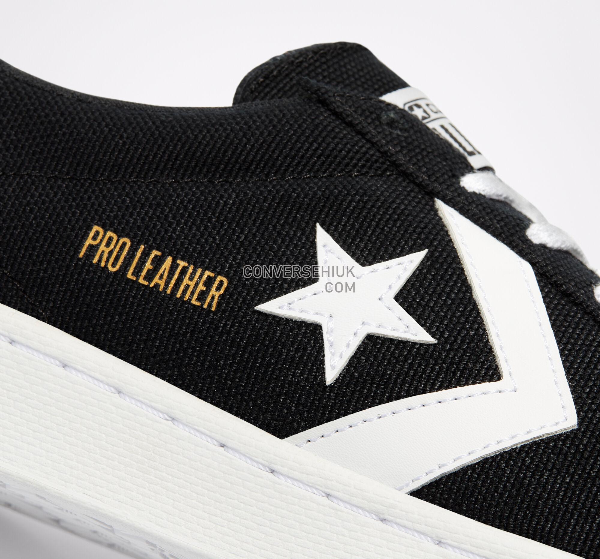 Converse Pro Leather Court Daze Black/White/White 170753C Shoes