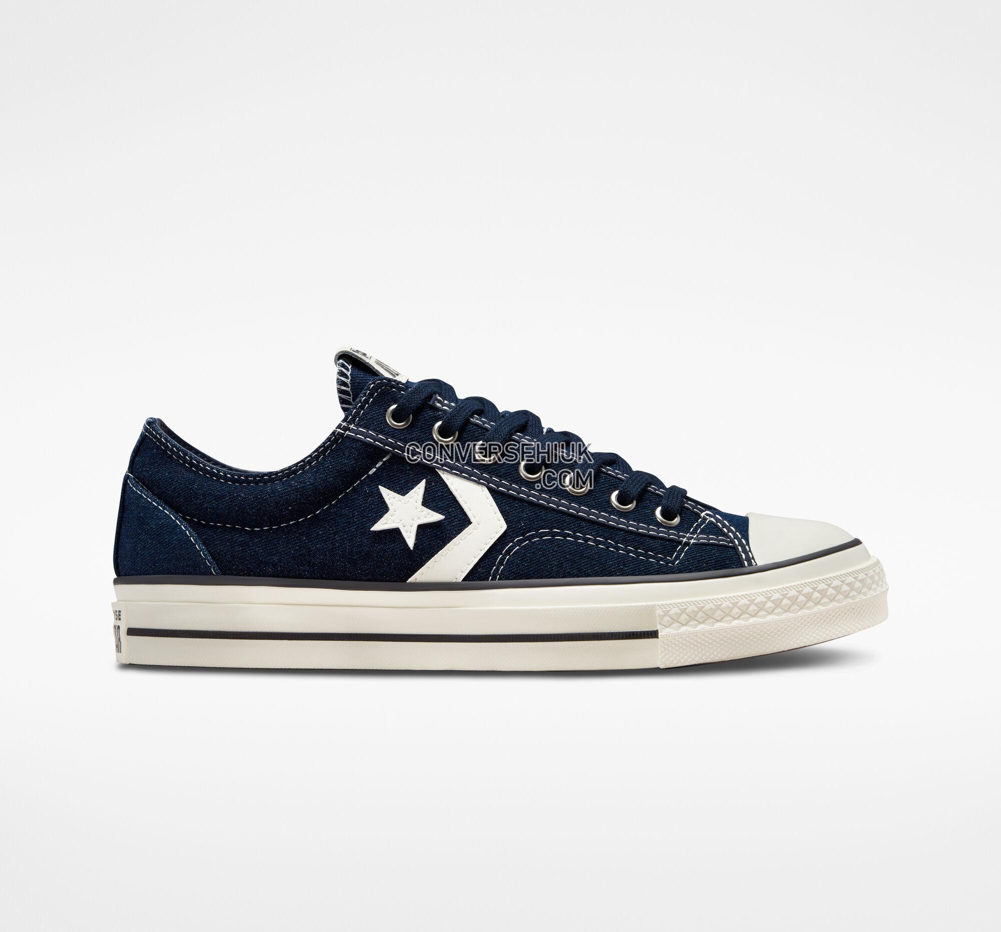 Converse Star Player 76 Workwear Denim Dark Blue/Egret/Black A05185C Shoes