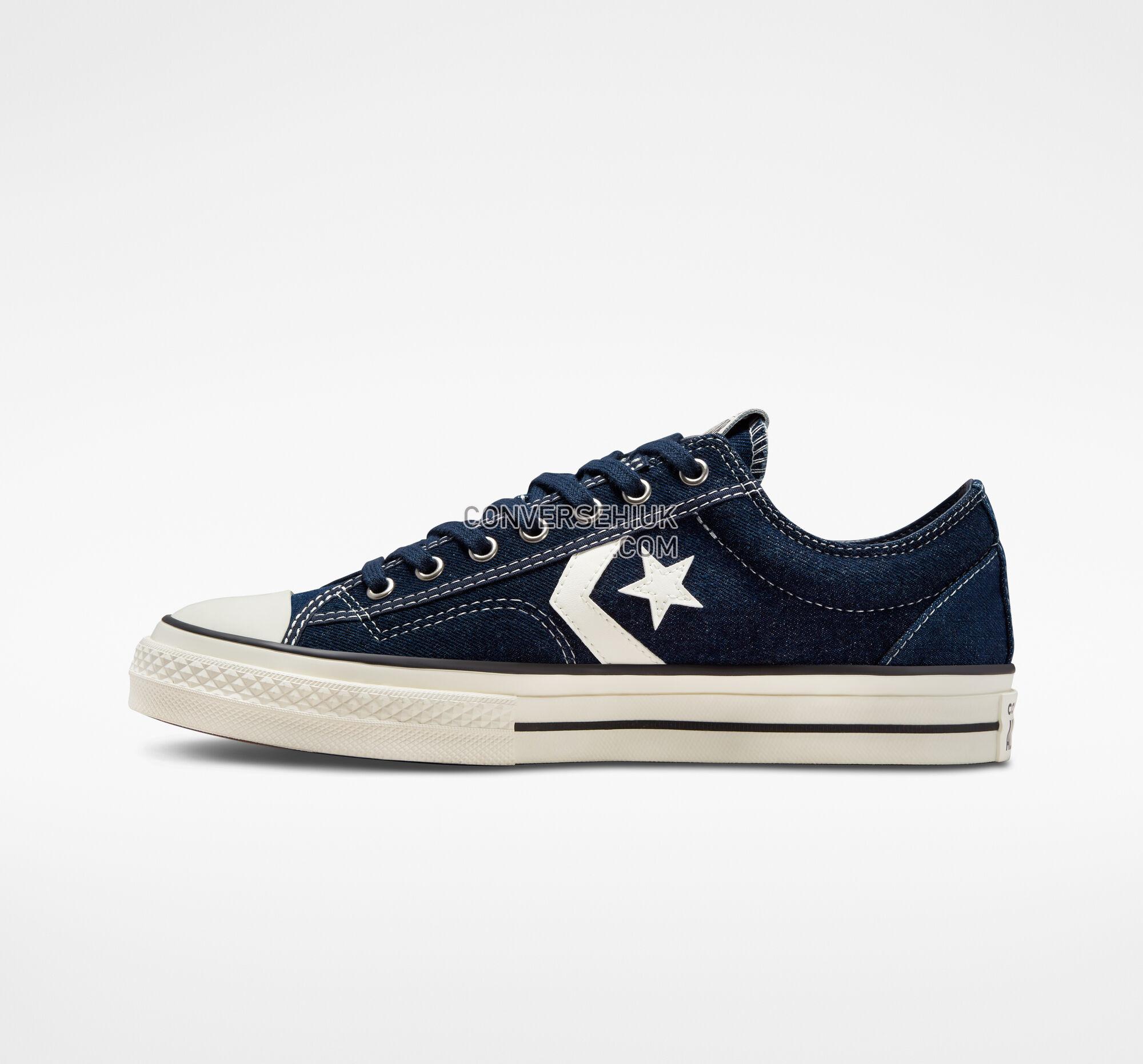 Converse Star Player 76 Workwear Denim Dark Blue/Egret/Black A05185C Shoes