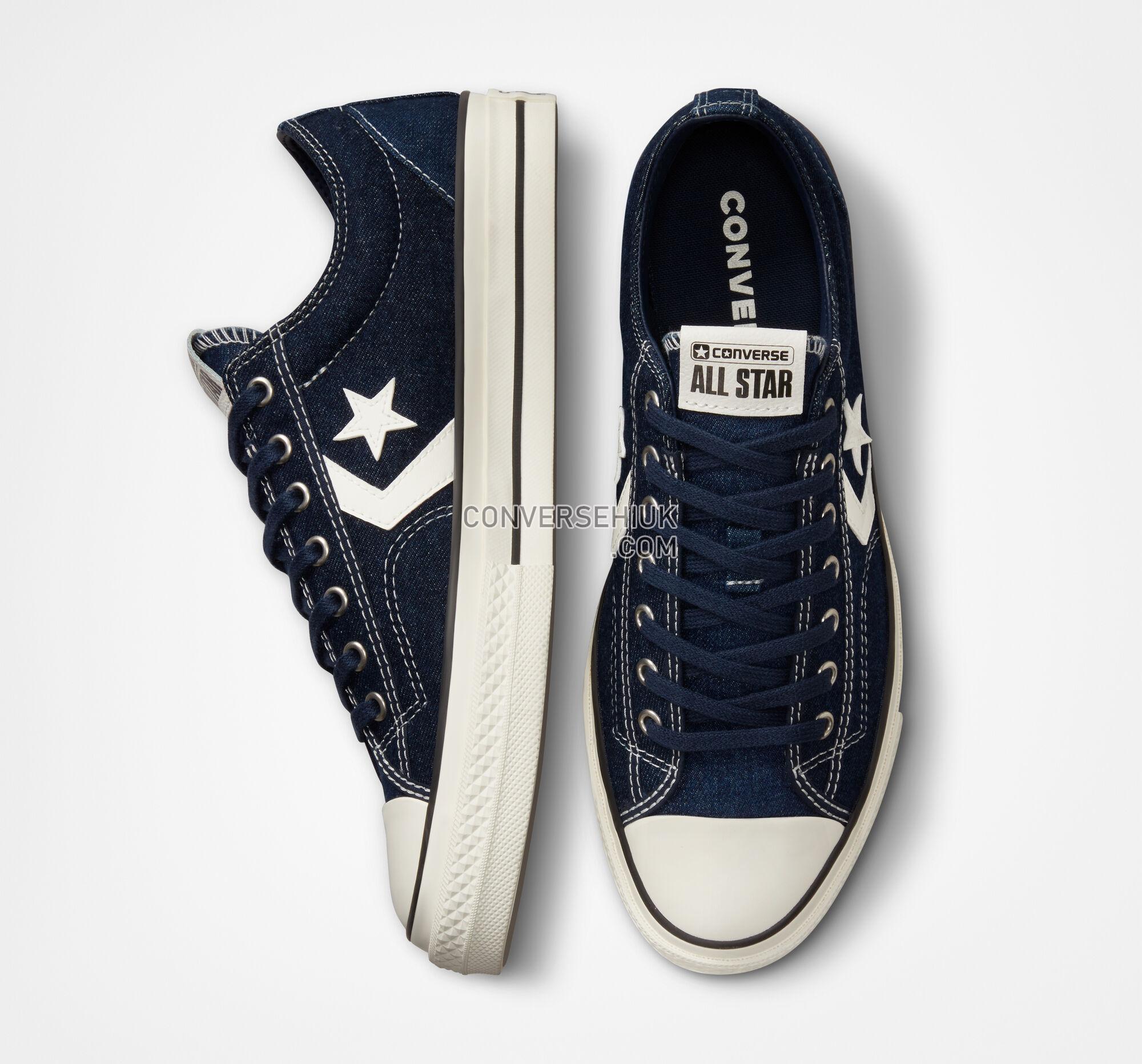 Converse Star Player 76 Workwear Denim Dark Blue/Egret/Black A05185C Shoes